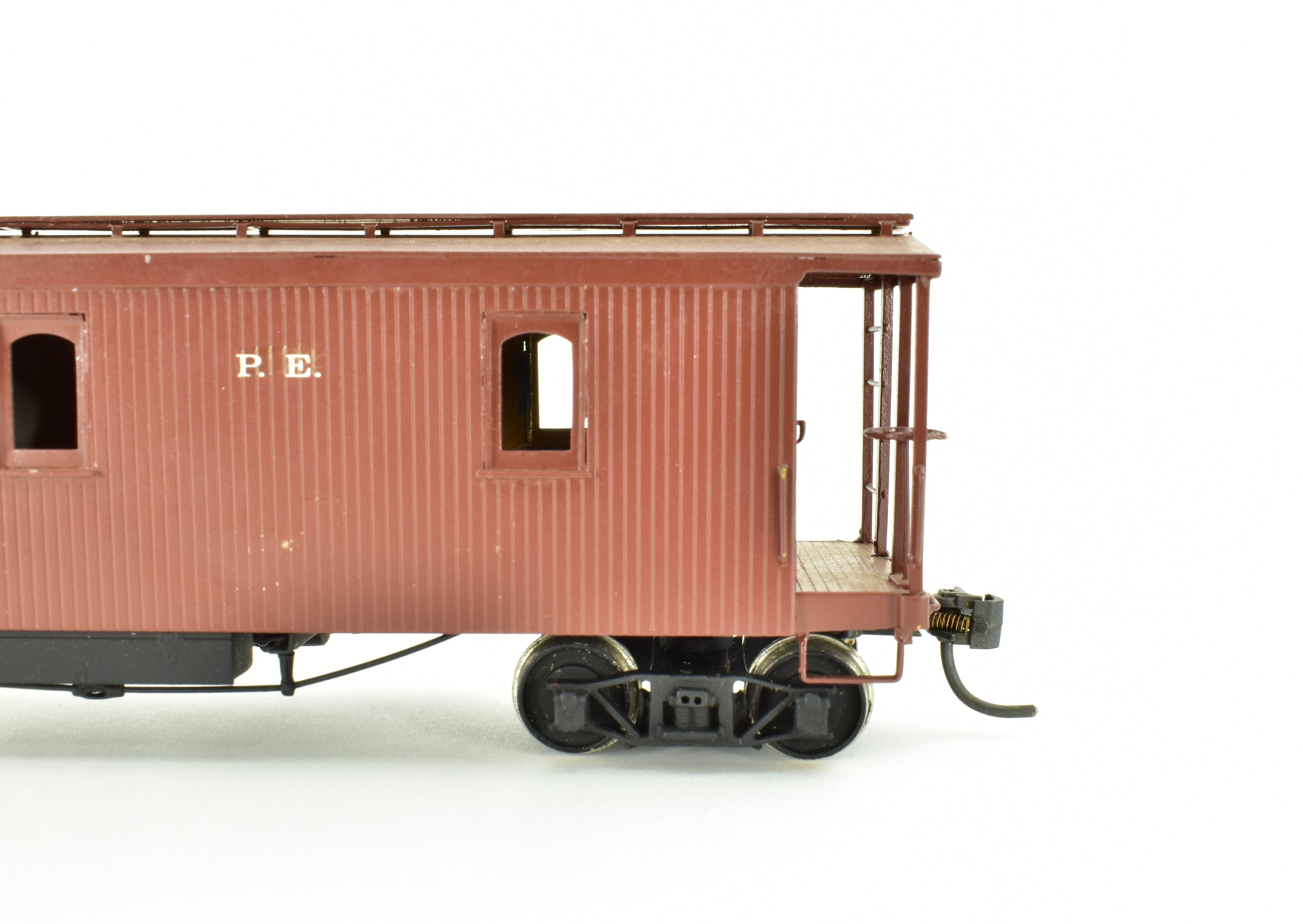 Custom Painted HO Brass Metro Models PE Pacific Electric Tool Car