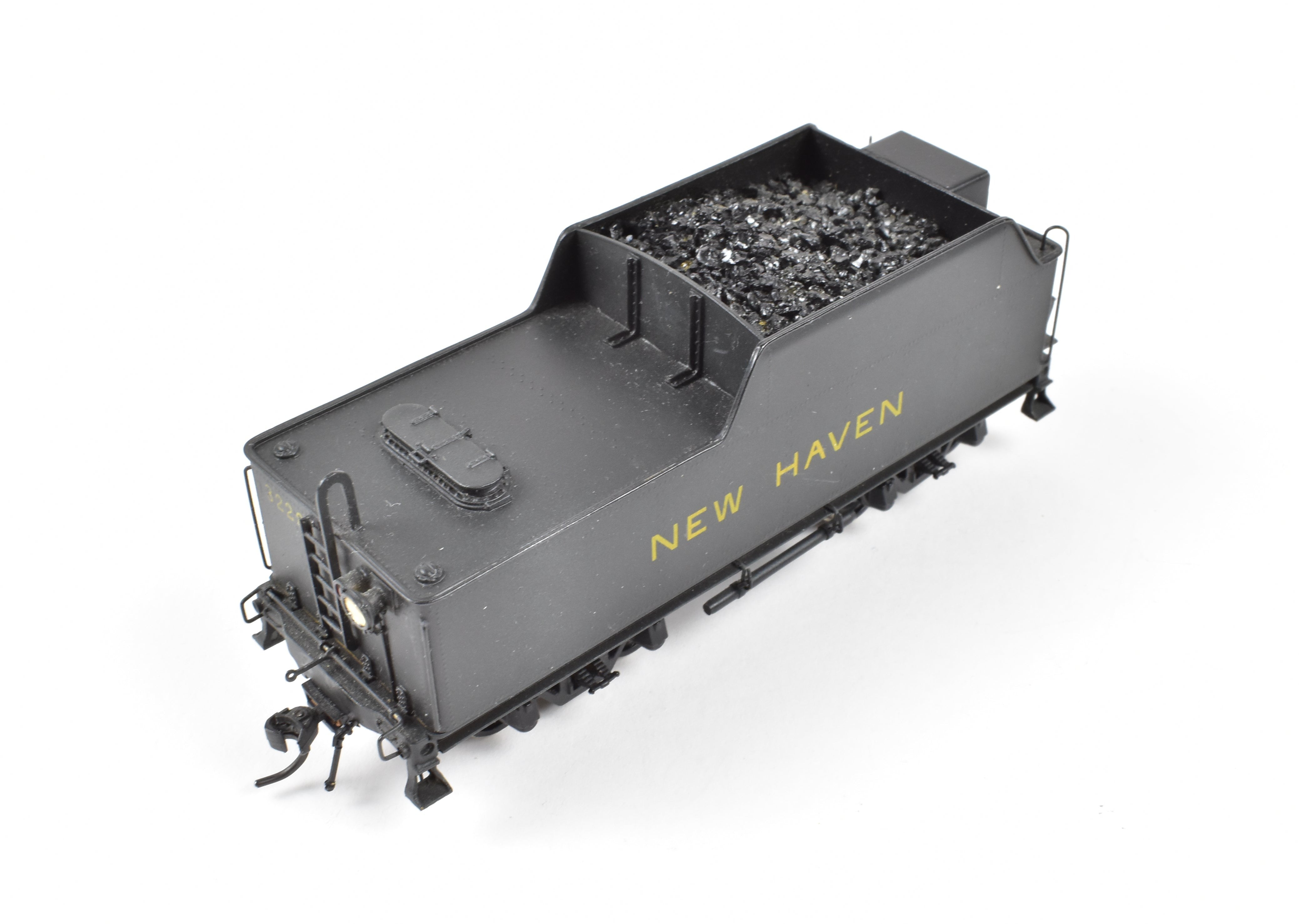 HO Scale Brass Model Train - New Jersey Custom Brass New Haven Class L - 1 2 - 10 - 2 Steam Locomotive with Pilot Mounted Pumps Version