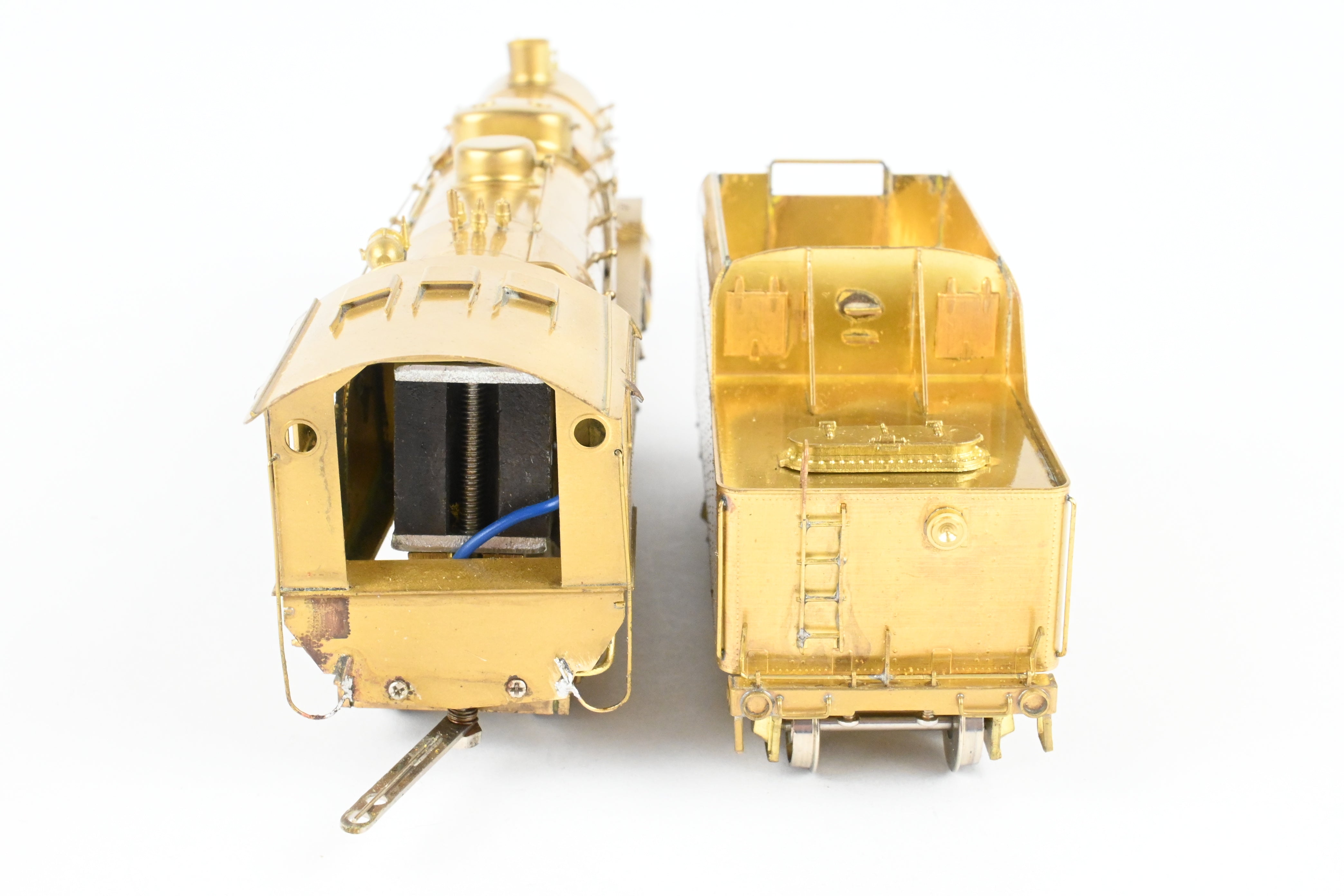 HO Scale Brass Nickel-Plated Model Train - New York Ontario & Western Class Y 4-8-2 Mountain Steam Locomotive by Nickel Plate Products