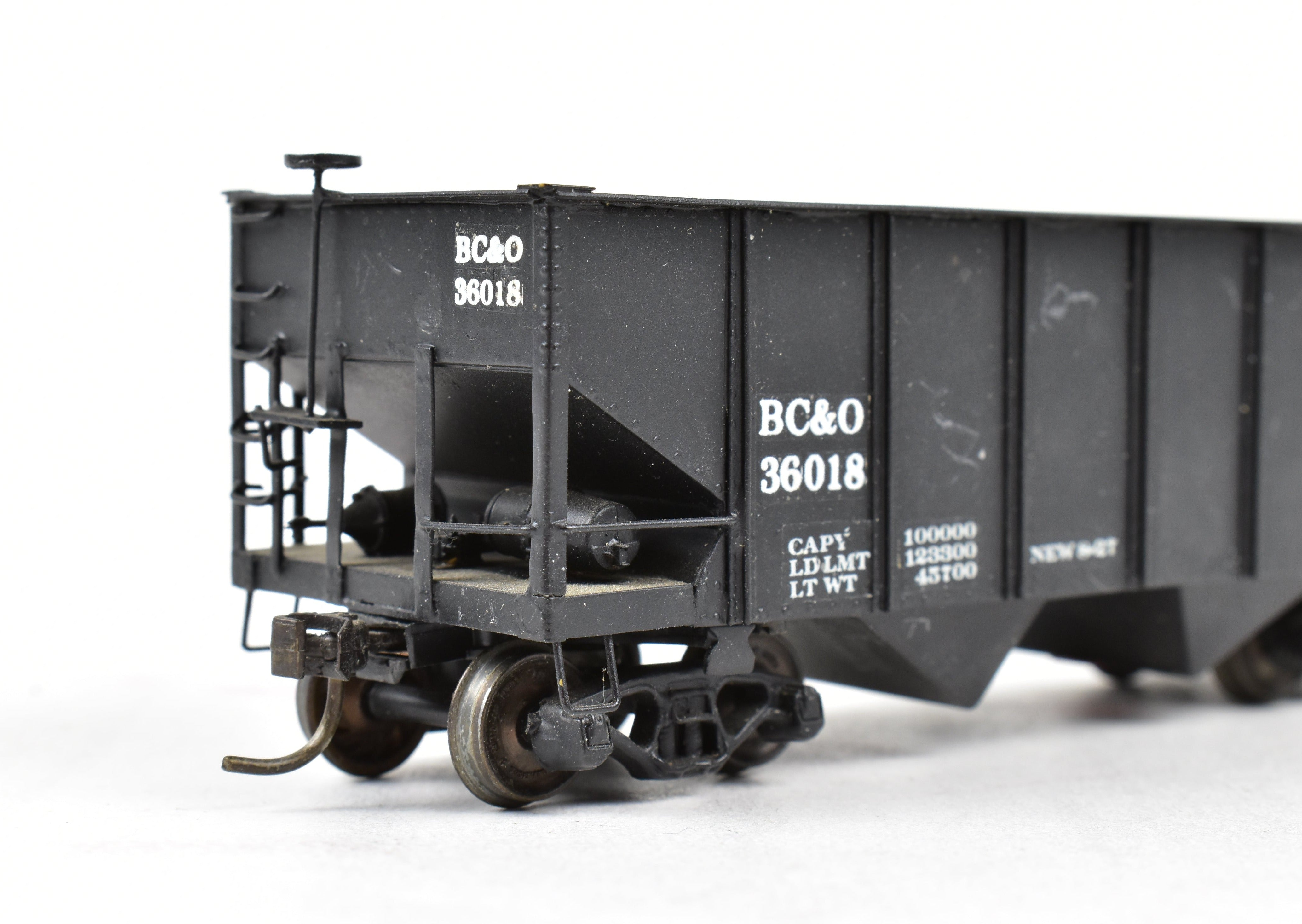 HO Scale Brass Model of NJ Custom Brass USRA - United States Railway Administration 55 - Ton Hopper for CP Private Road