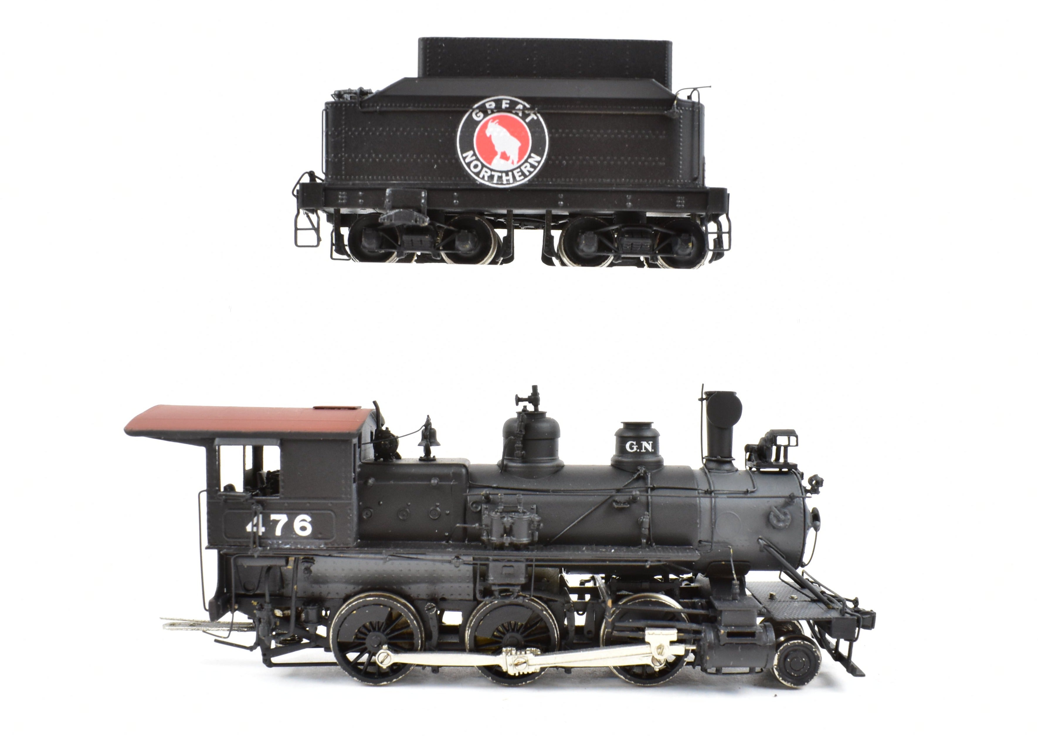HO Scale Brass Great Northern 2-6-0 Sunset Model #476 Custom Painted