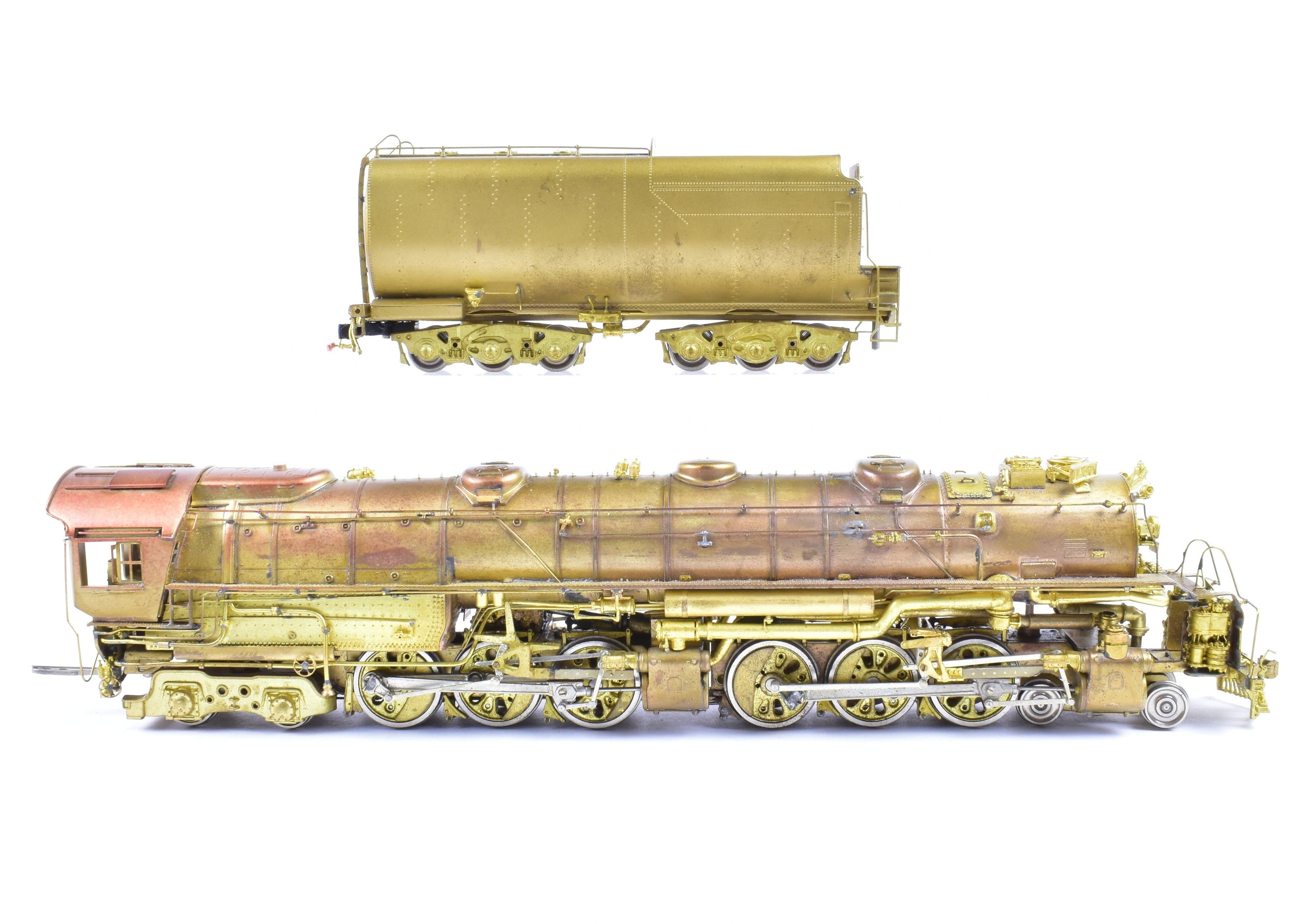 High - Quality HO Scale Brass Key Imports Union Pacific 3900 Class 4 - 6 - 6 - 4 Challenger Coal Version Model Train