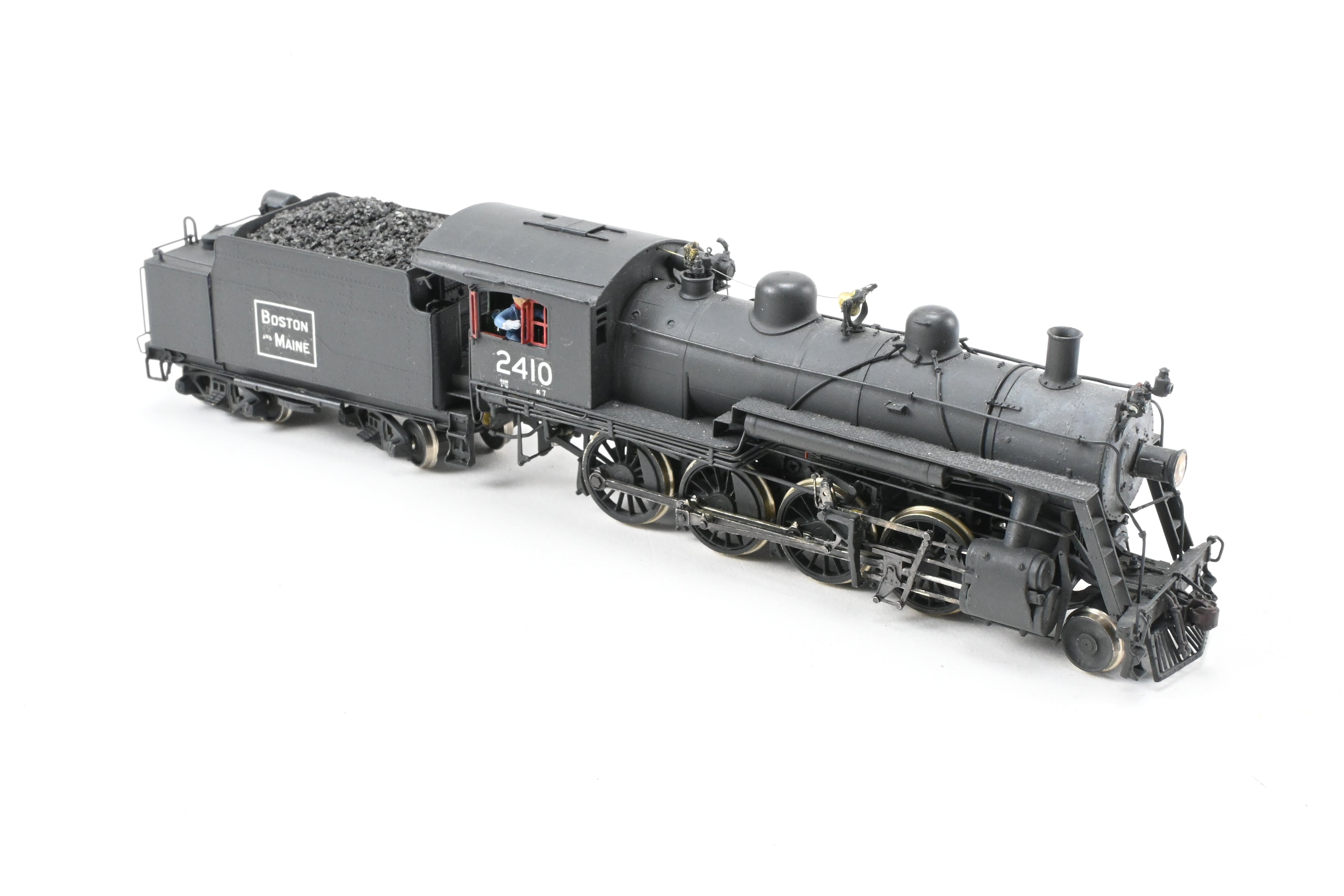 HO Brass NERS B&M Class K - 7A 2 - 8 - 0 Consolidation CP No. 2410 Reboxed Model