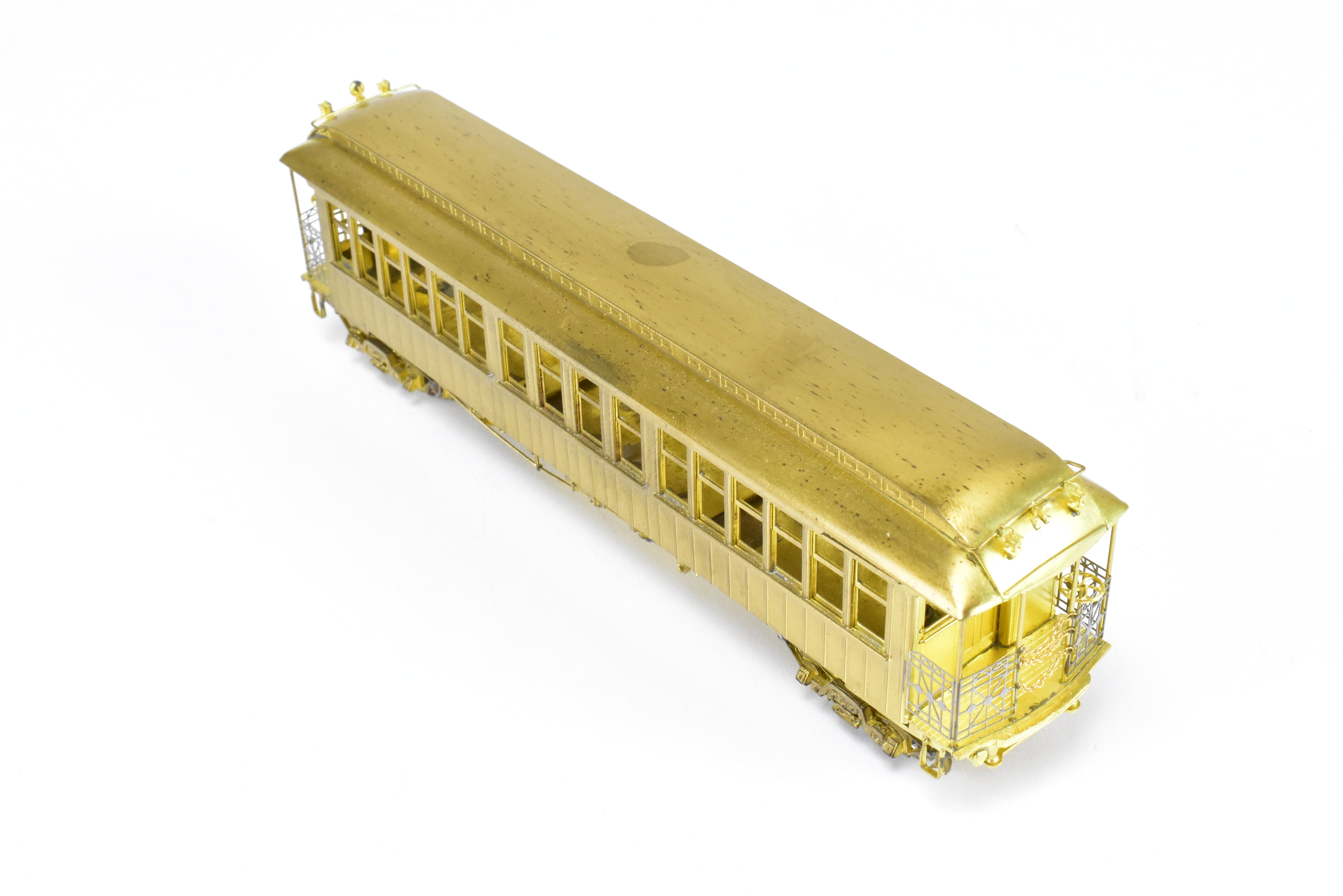 HO Scale Brass Model Train Set by MTS Imports - Manhattan Elevated Railway and Chicago & South Side Rapid Transit Elevated 2 Car Set