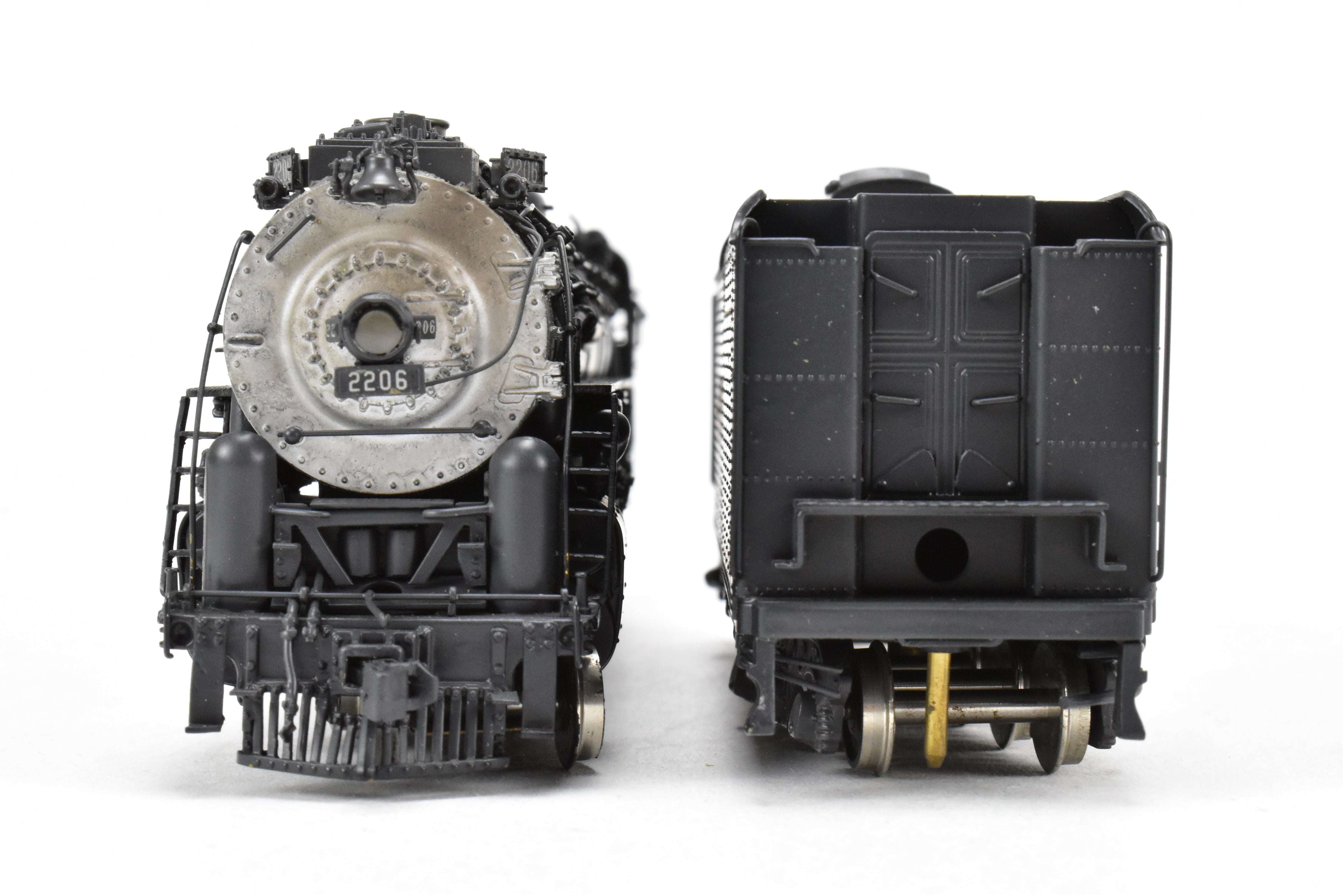 HO Brass PFM - Fujiyama Missouri Pacific 4-8-4 2200 Class #2206 Custom Painted by Joe G. Collias