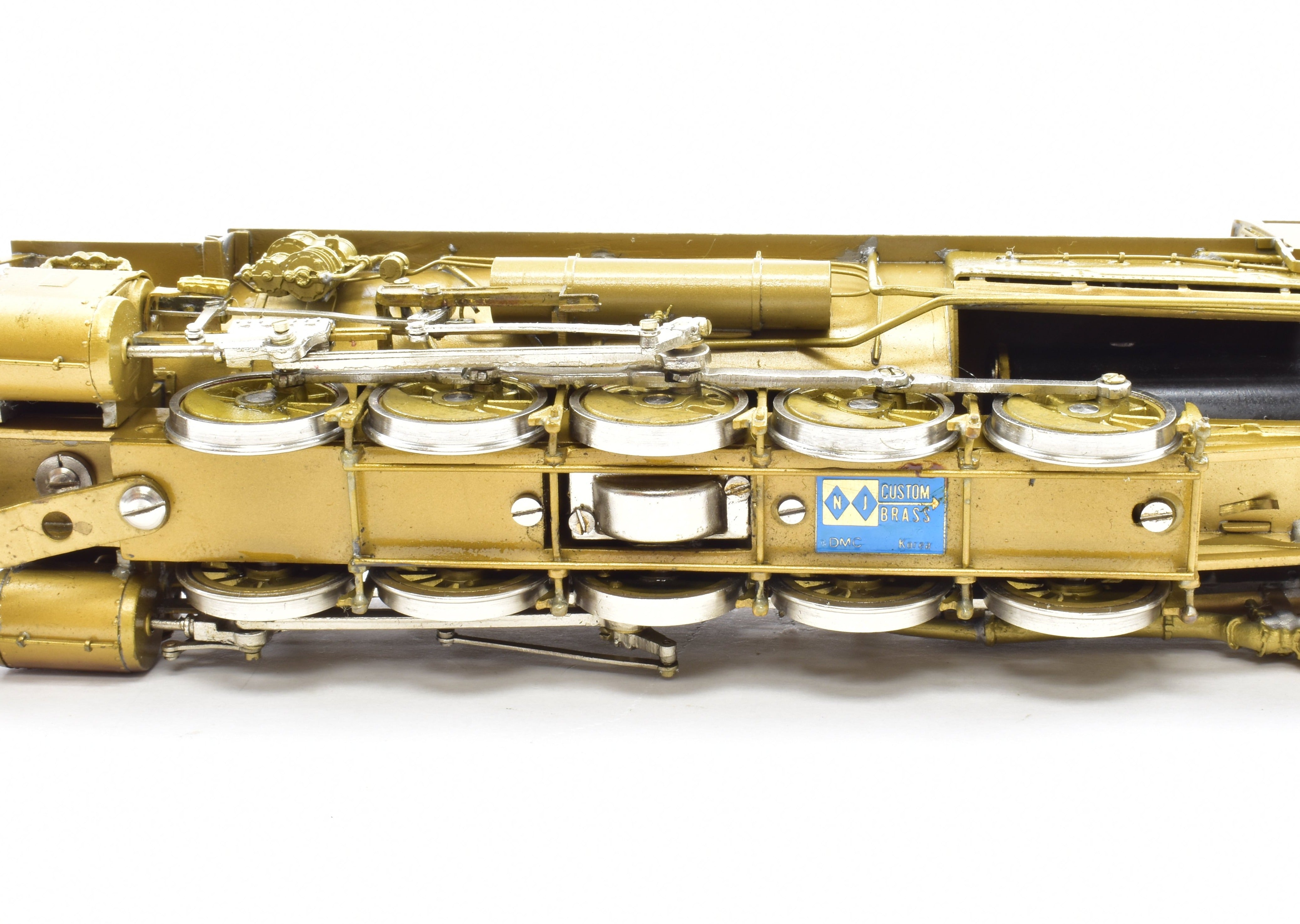 High - Quality HO Scale Brass Model Train - Western Maryland I - 2 2 - 10 - 0 Decapod, Custom - Built by NJ Custom Brass