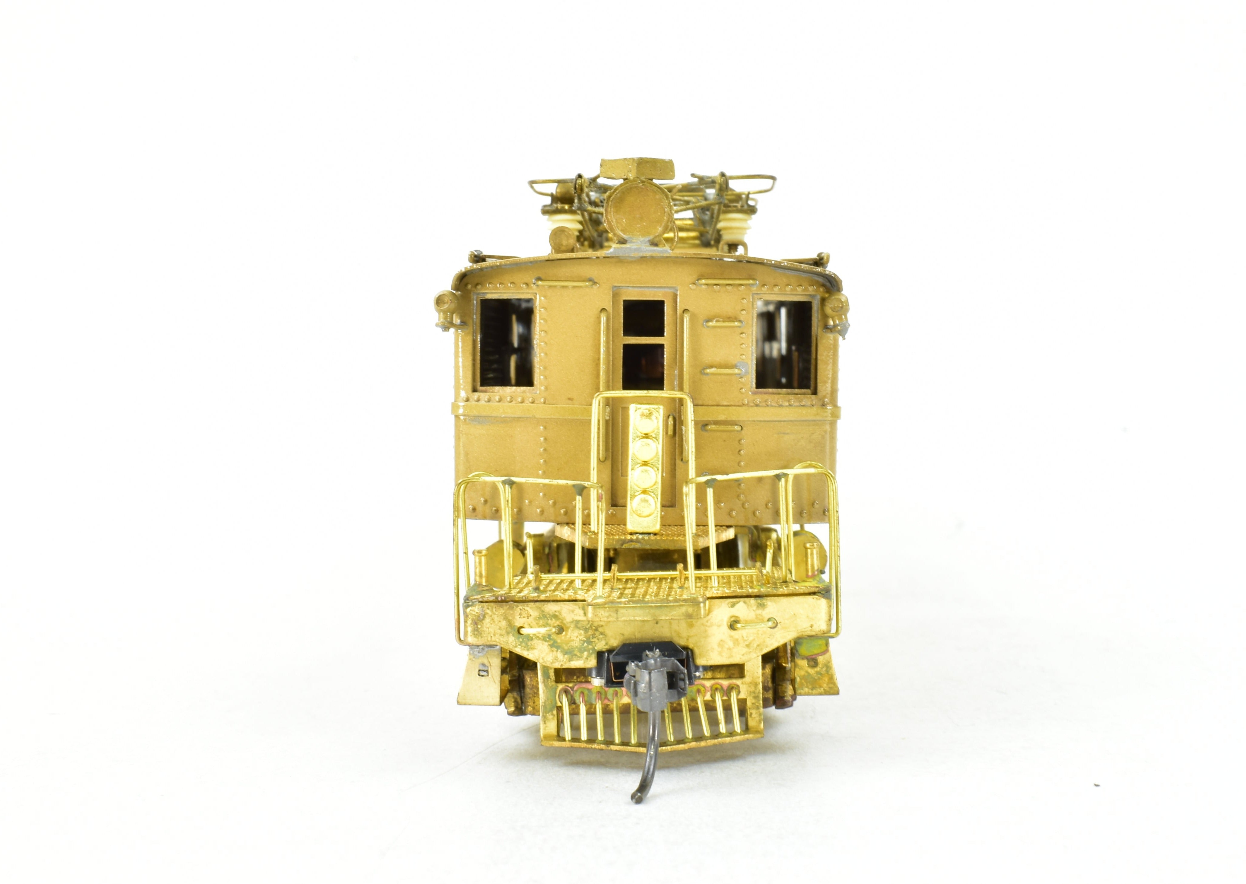 HO Scale Great Northern Y-1 Electric Locomotive by Brass Max Gray in Gray Color
