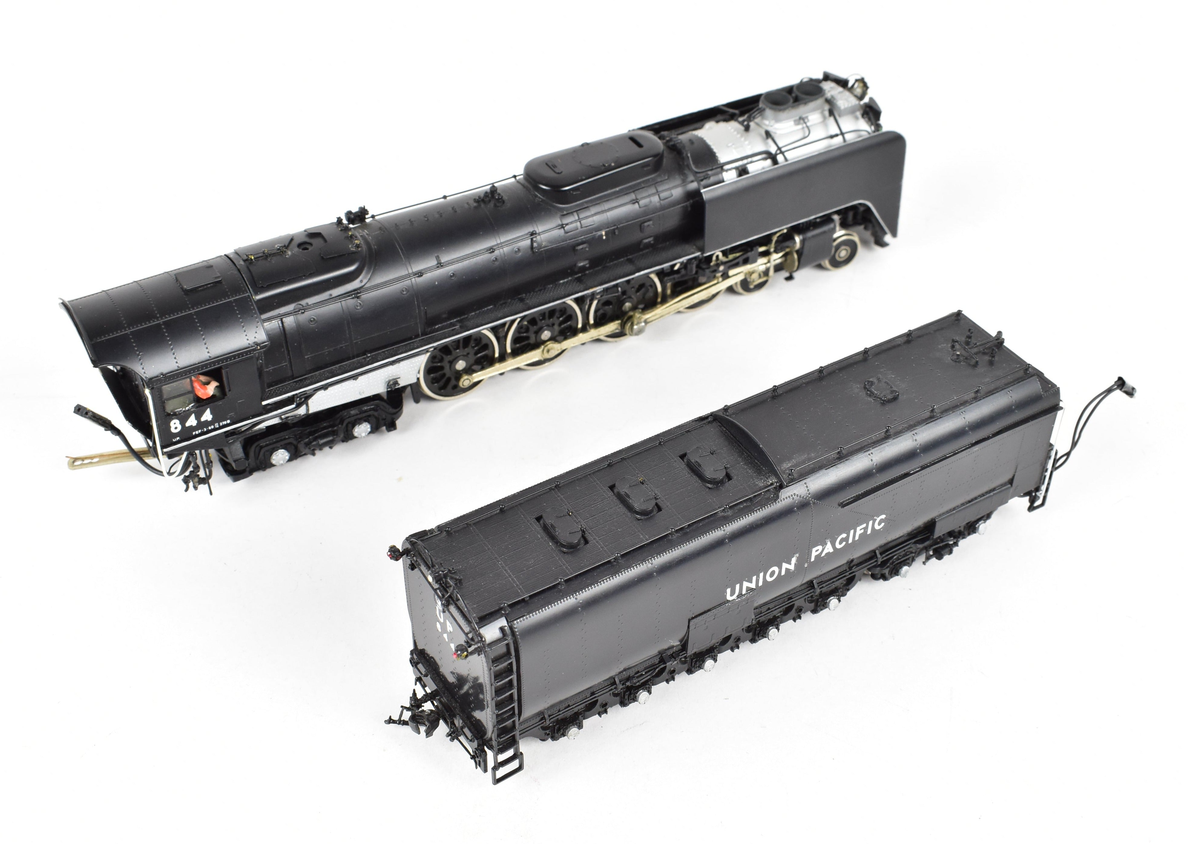 HO Scale Brass Model Train Key Imports UP - Union Pacific 4-8-4 FEF-3 No. 844 CS #59 Factory Painted Replica