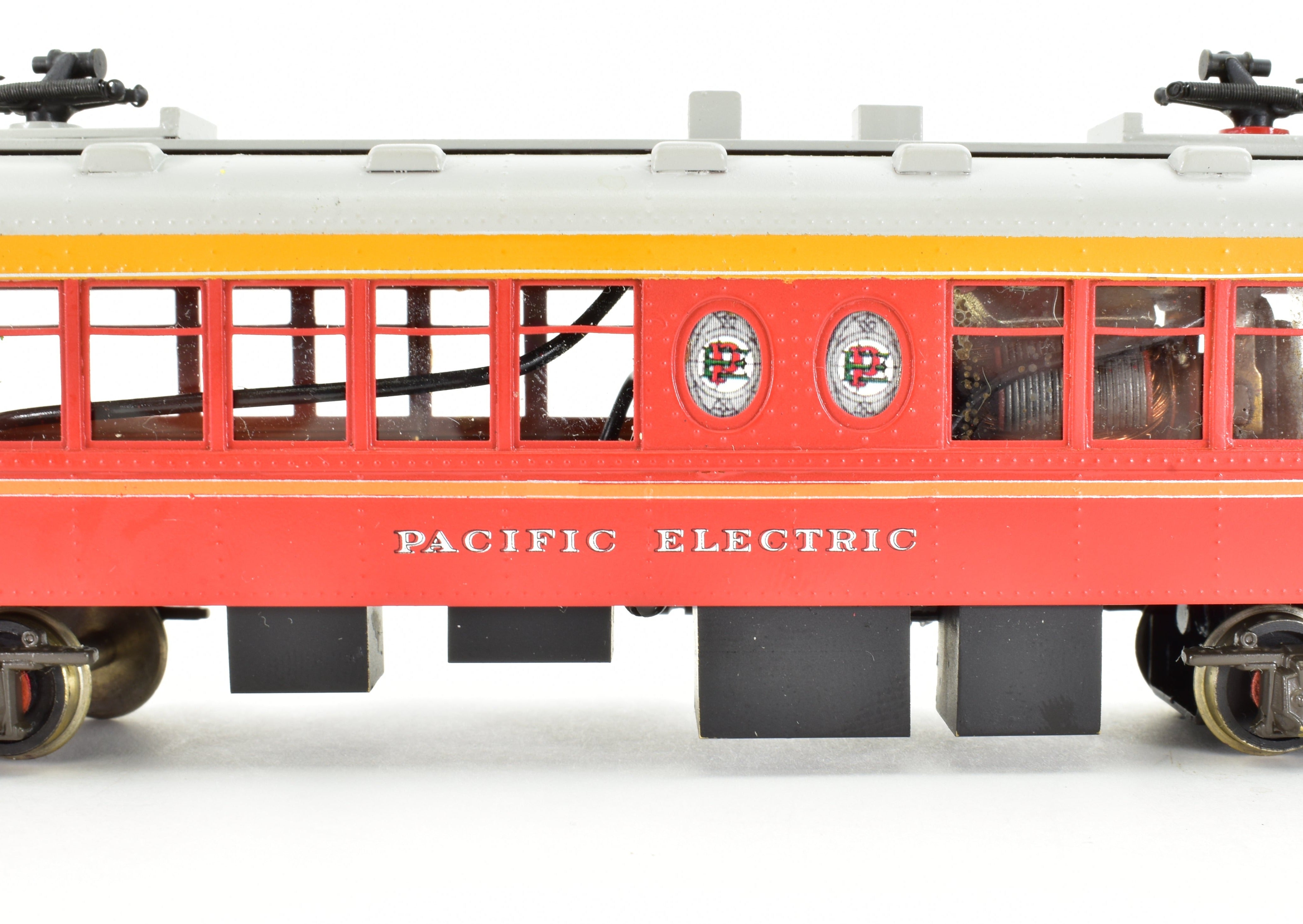 High - Quality HO Scale Brass Suydam Pacific Electric Steel Business Car Model #1299 Professionally Painted and Finished, Presented in ReBoxx Packaging