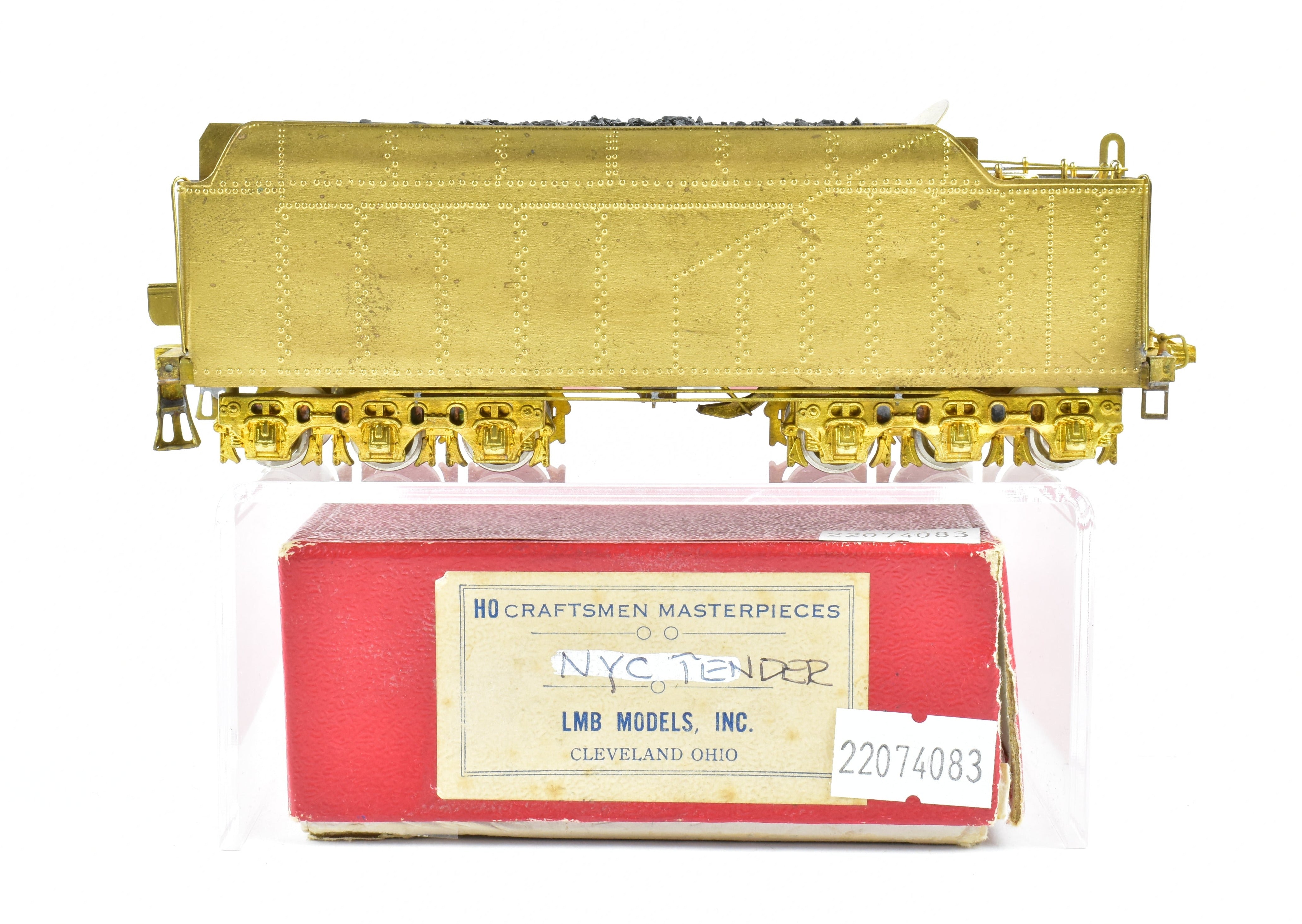 HO Scale Brass LMB NYC - New York Central 12 - Wheel Tender Only