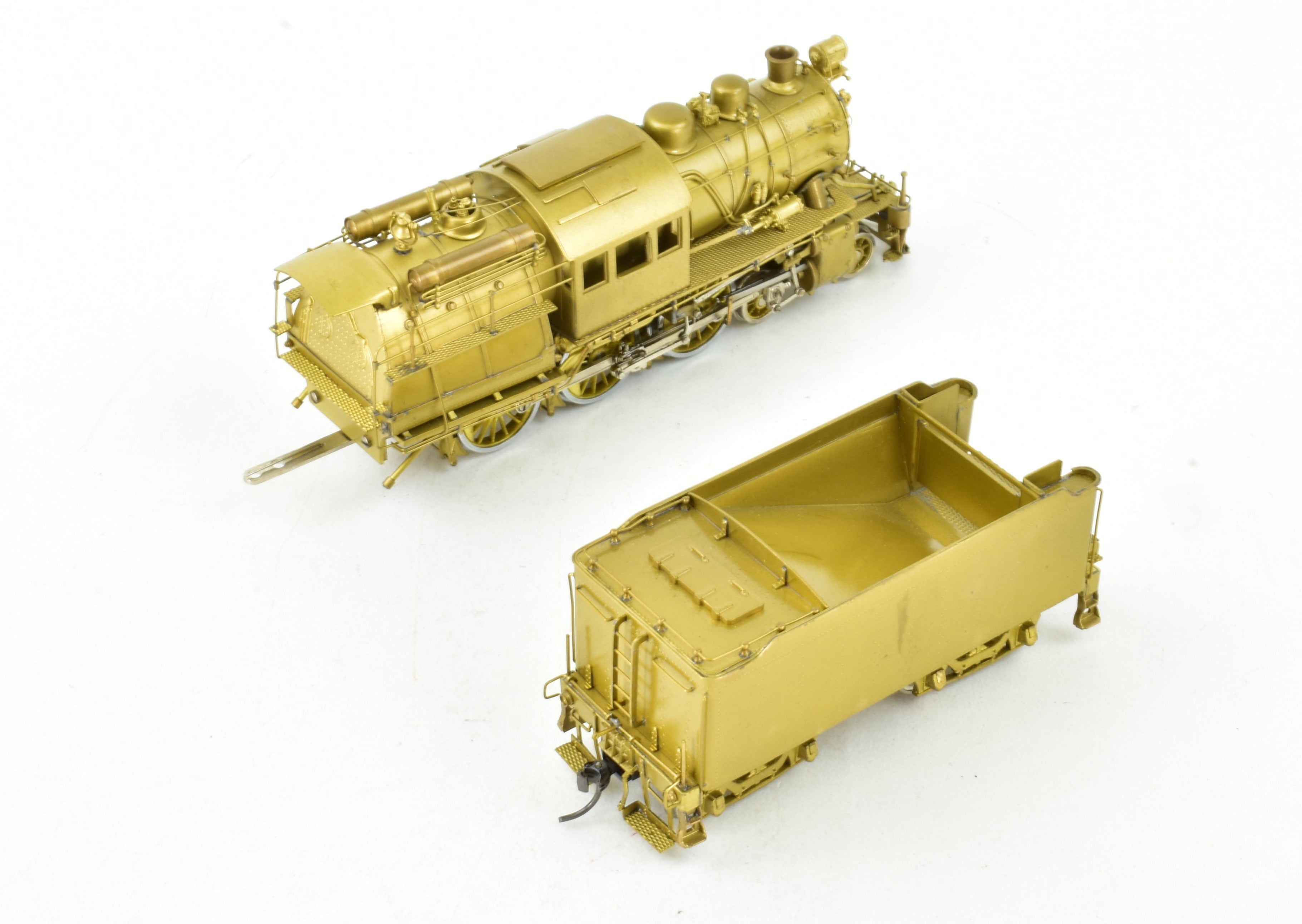 HO Scale Custom Brass Reading L7sb 4-6-0 Ten Wheeler Camelback Model