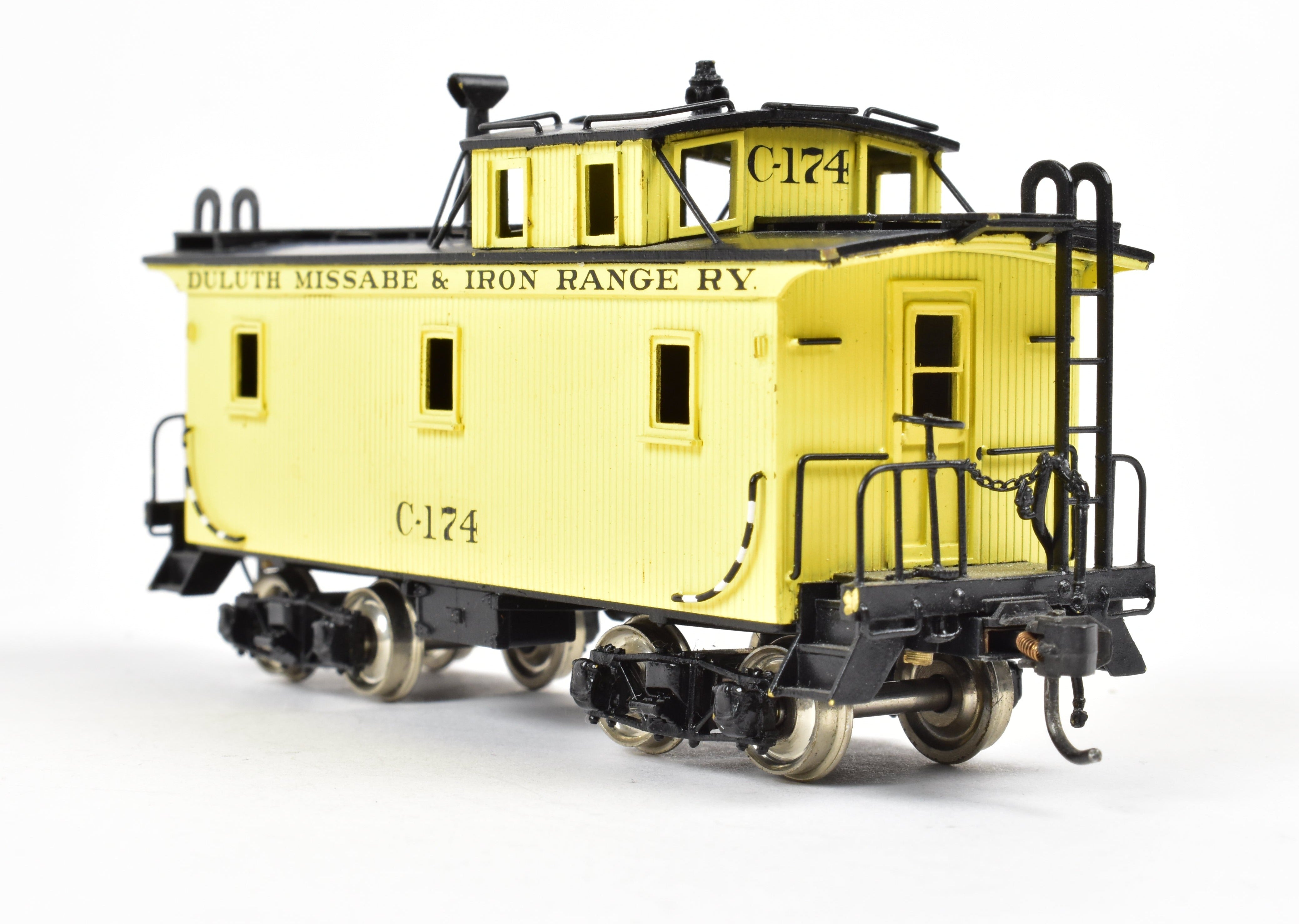 HO Scale Brass Duluth Missabe & Iron Range Wood Caboose FP #C-174 by SKI