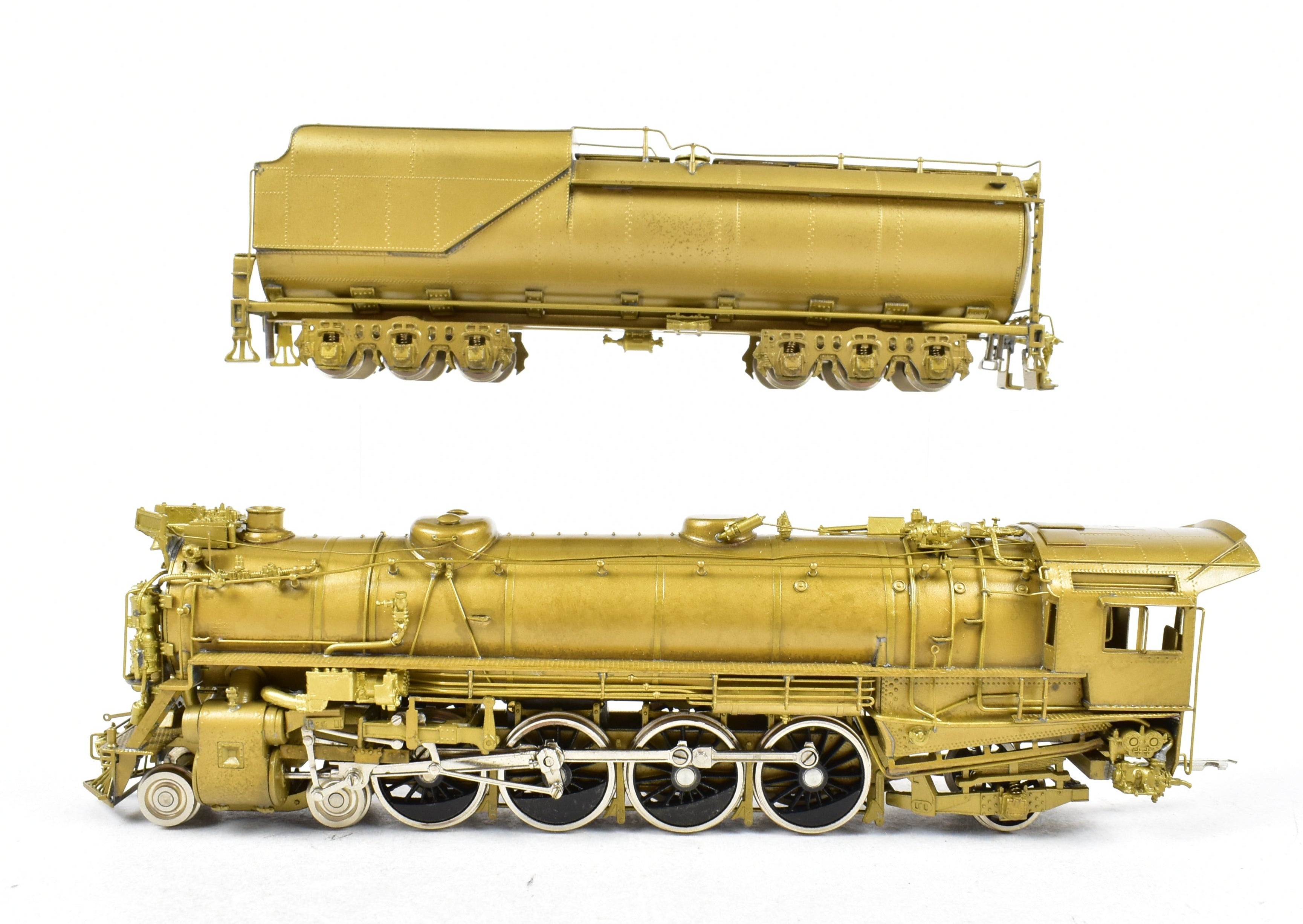 High - Quality HO Scale Custom Brass Chesapeake & Ohio Class J - 2 4 - 8 - 2 Steam Locomotive Model by NJ Custom Brass