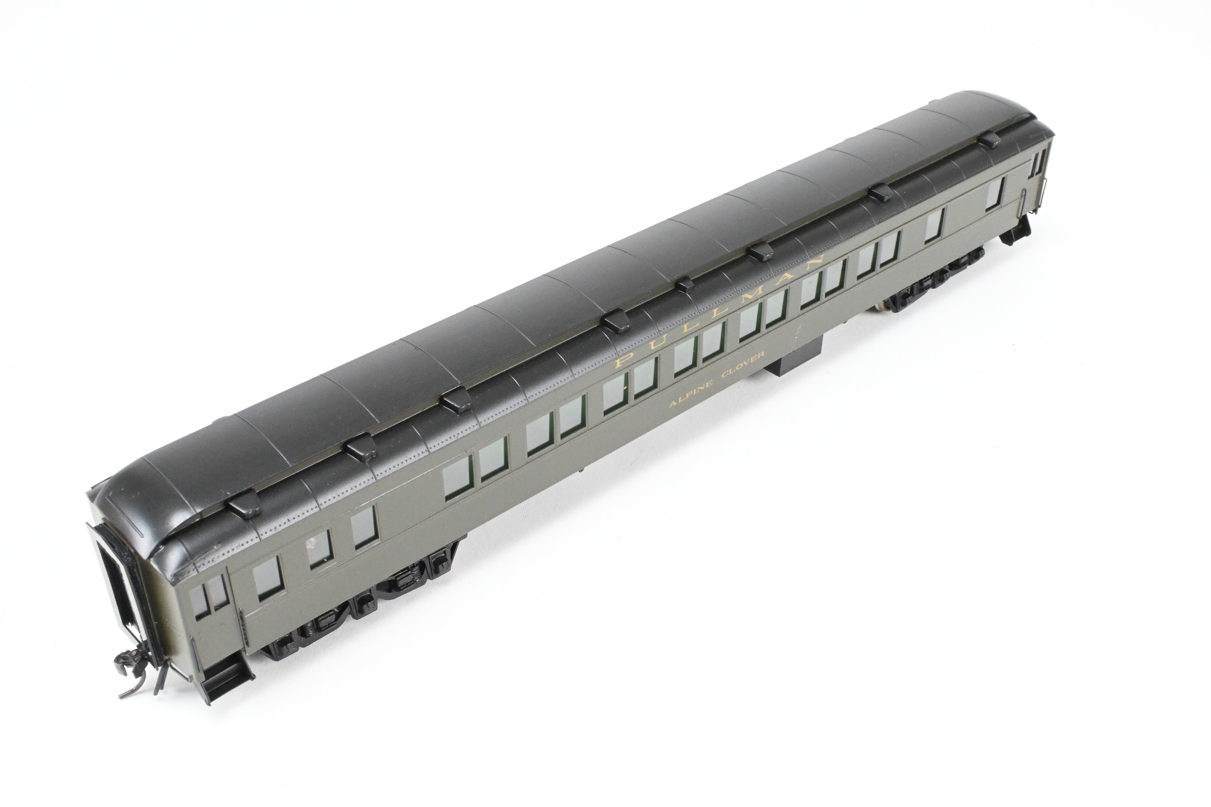 HO Scale Brass Soho Pullman Sleeper Model of Various Roads - Denver & Rio Grande Western Alpine Clover with 14 - Section HW Design