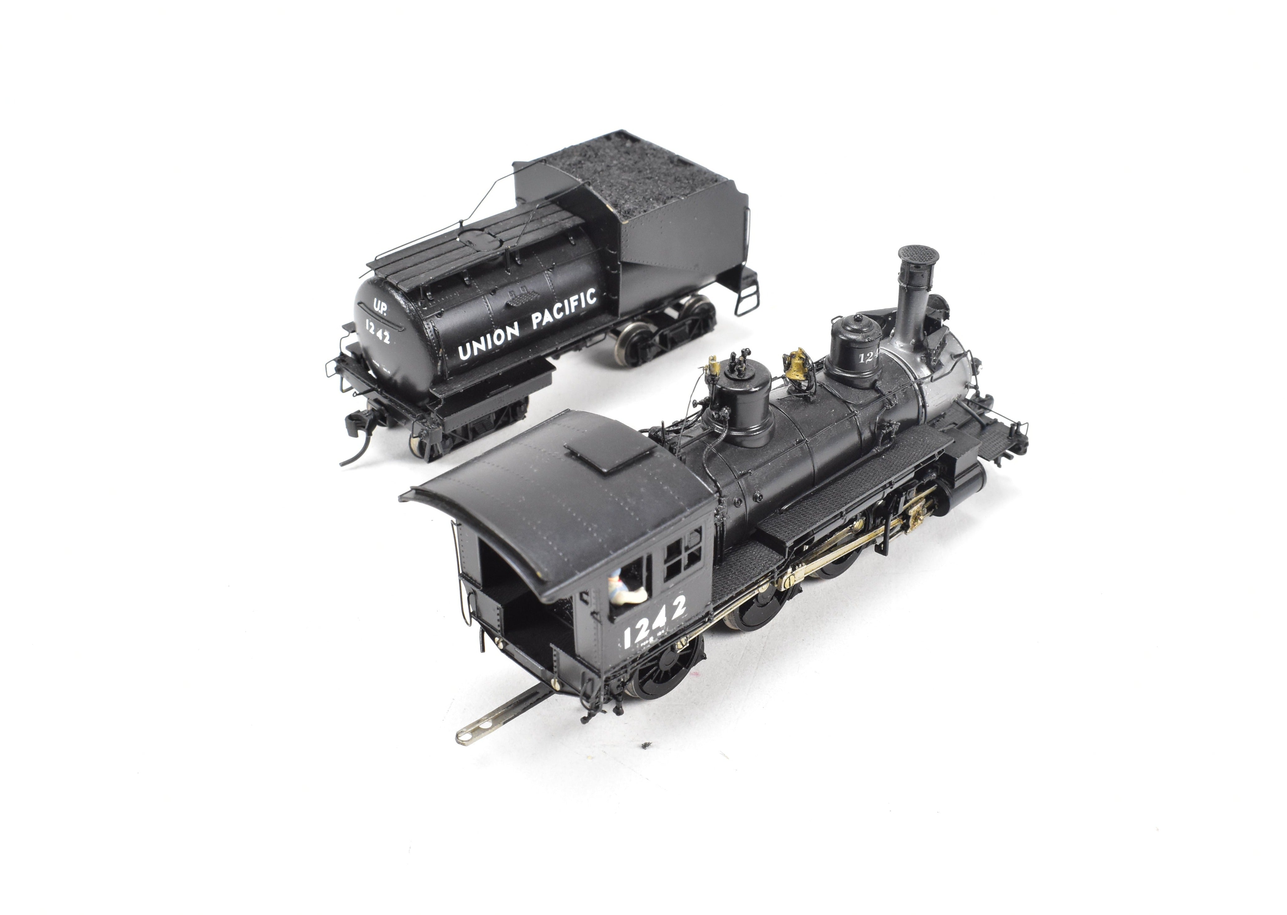 HO Scale Brass Model Train - Sunset Models Union Pacific 4-6-0 Locomotive 1242 in ReBoxx Packaging