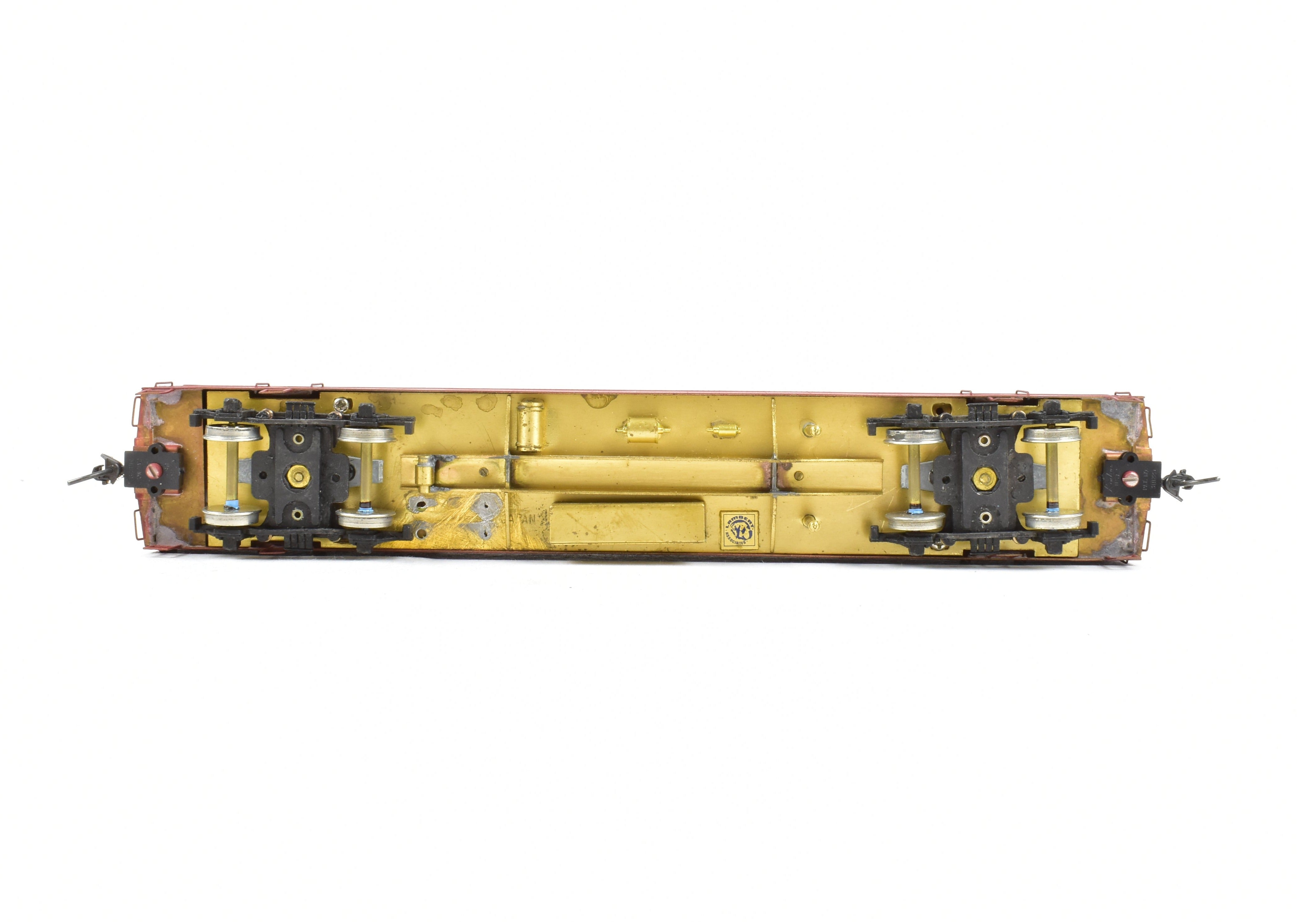 HO Scale Brass Lambert 60-foot Heavyweight RPO with Central Valley Metal Wheel Trucks