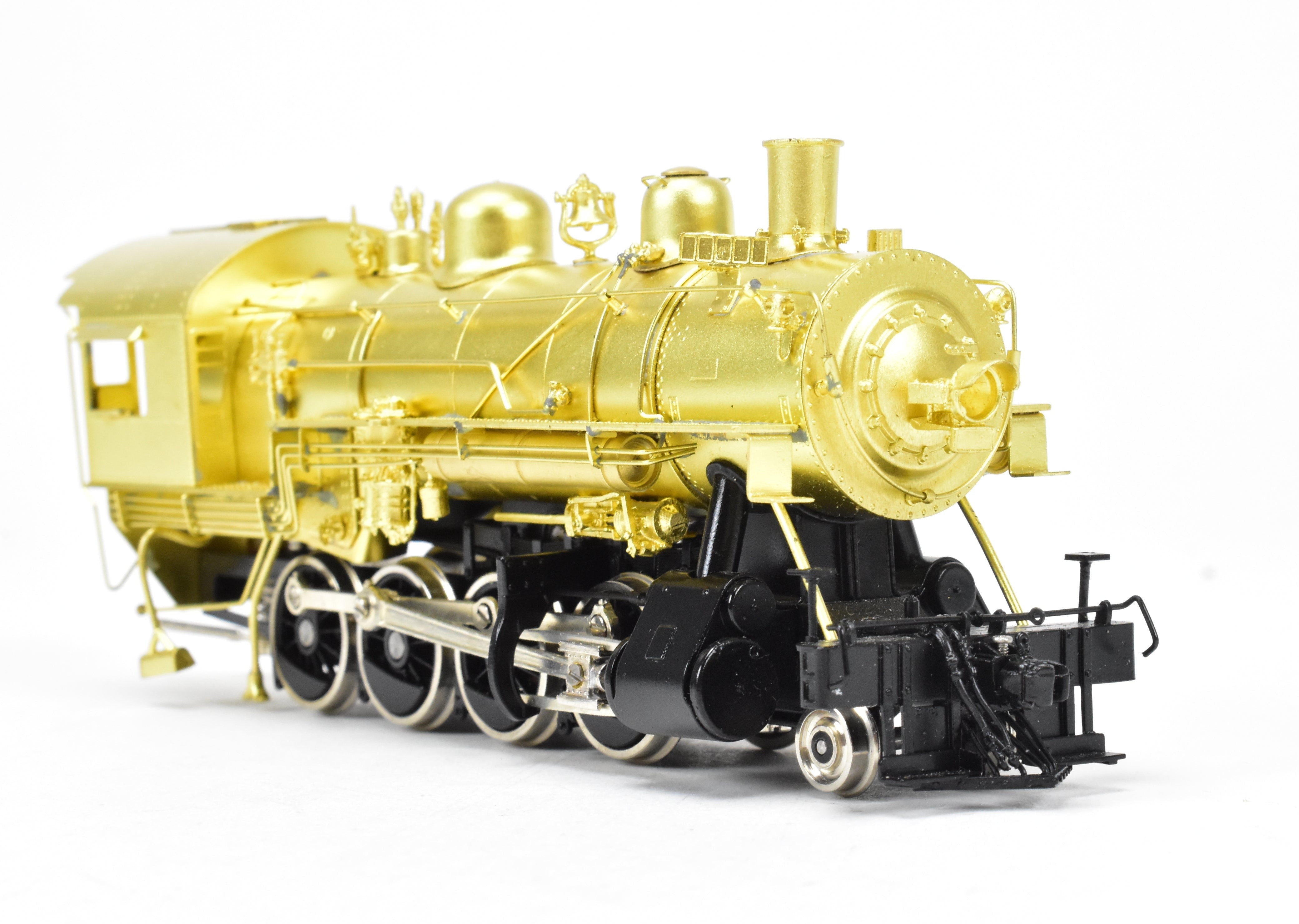 High - Quality HO Scale Brass Model Train - Southern Pacific C - 10 2 - 8 - 0 Prestige Series from Sunset Models with 2 Pumps and Feedwater Heater