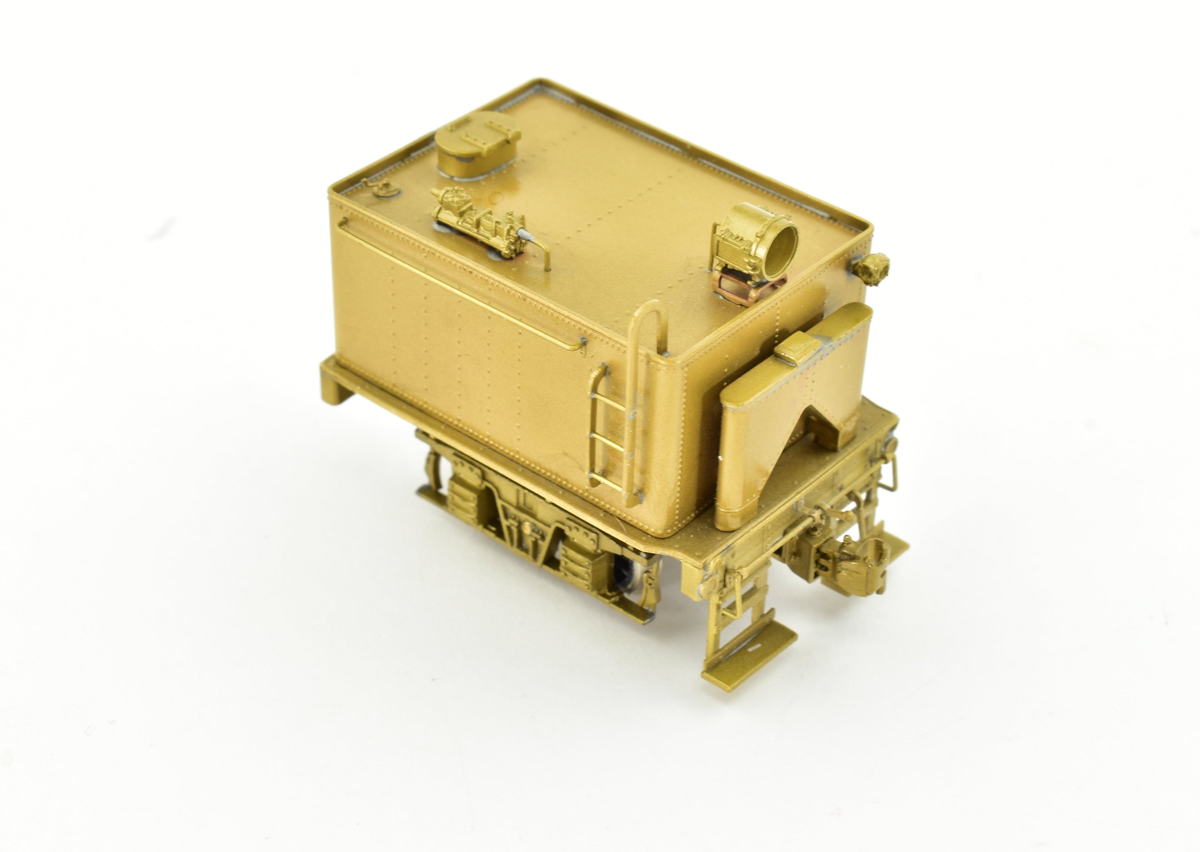 High - Quality HO Scale Brass PFM - United Geared Locomotive Model of the 3 - Truck Willamette Coos Bay Lumber Co.