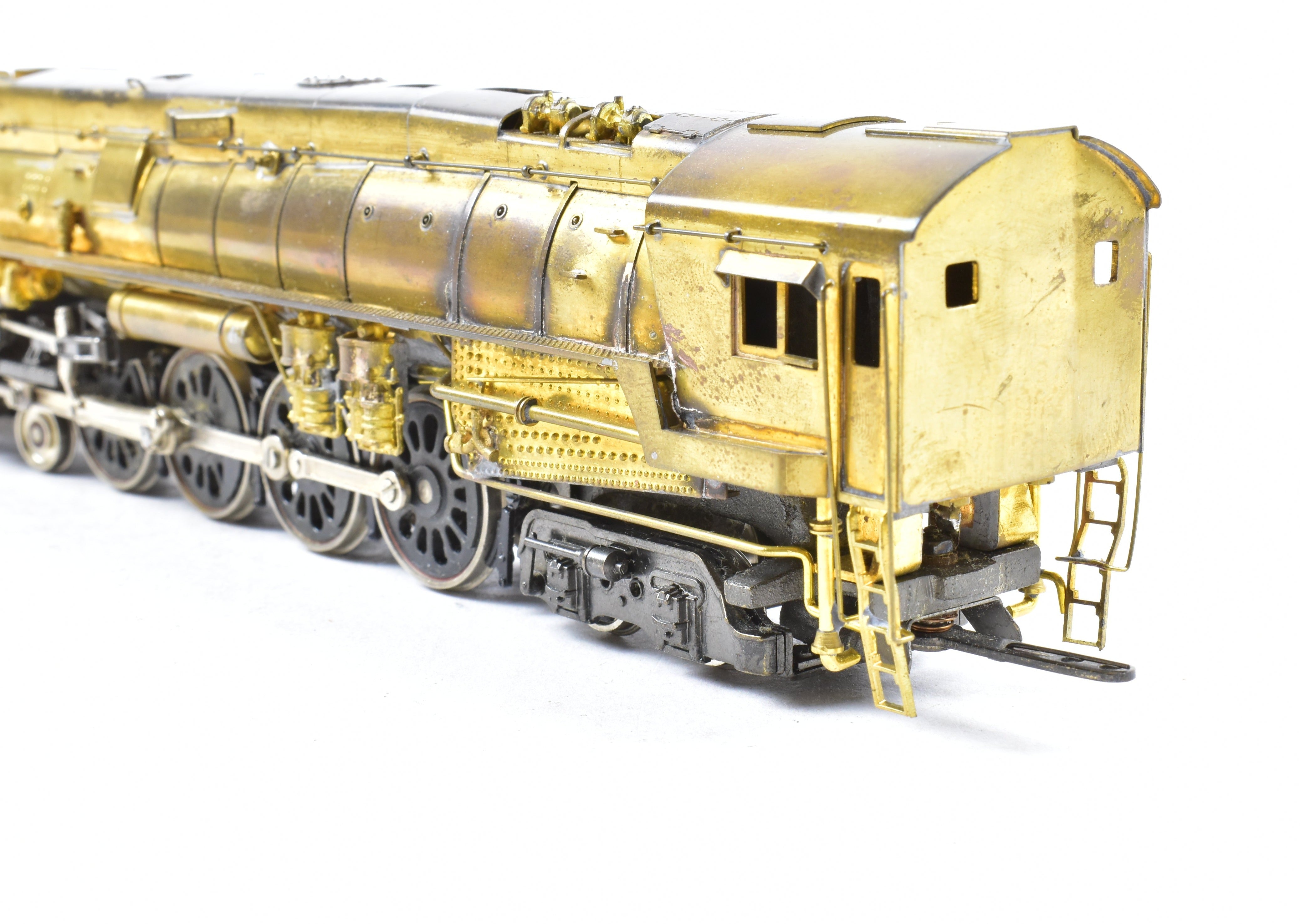 HO Scale Brass Max Gray Model Train - Southern Pacific Class GS - 4 4 - 8 - 4 De - Skirted Locomotive Replica