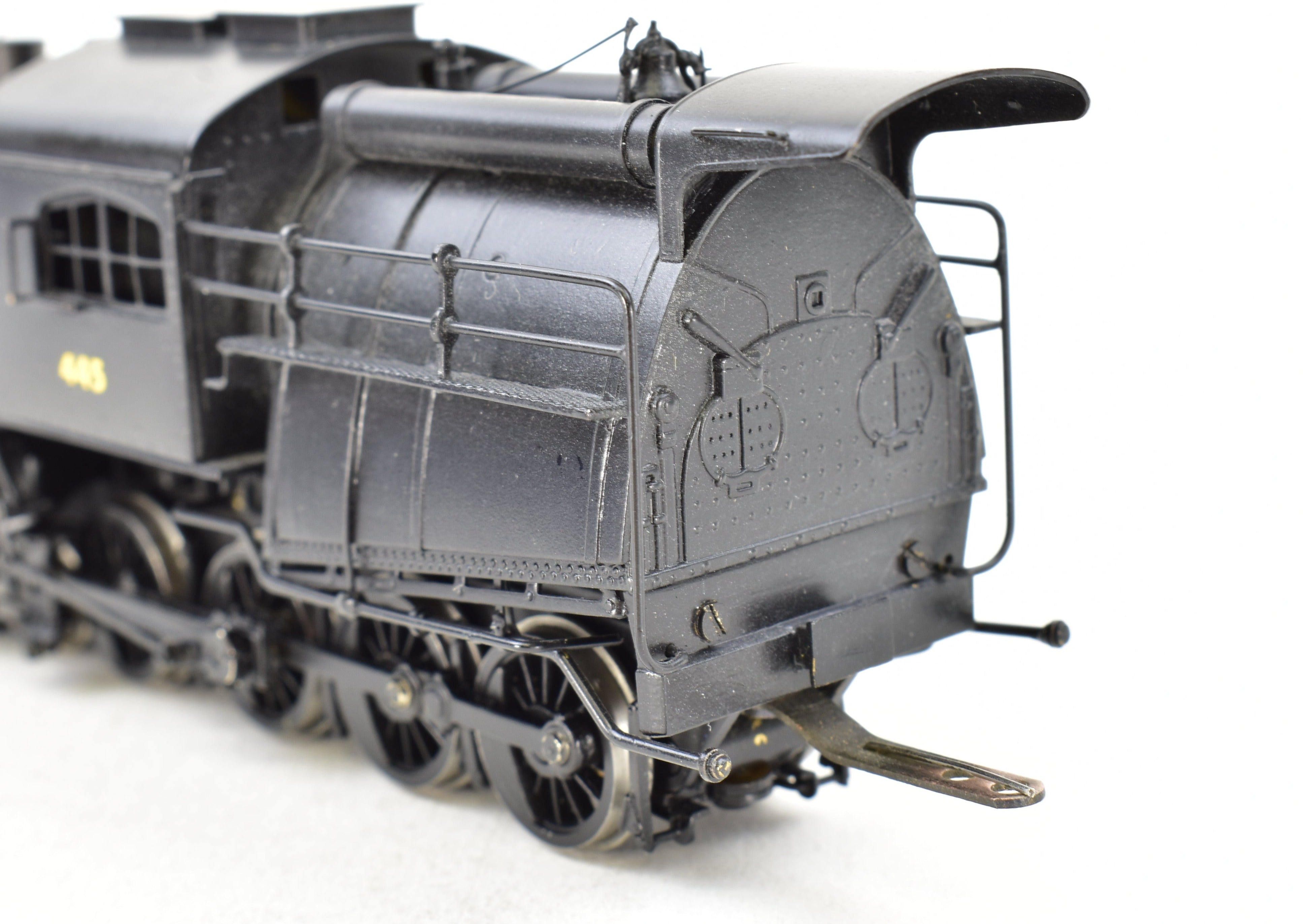 HO Scale Custom Painted Brass Model Train - Central Railroad of New Jersey K - 1 4 - 8 - 0 Camelback, NJ Custom Brass CNJ