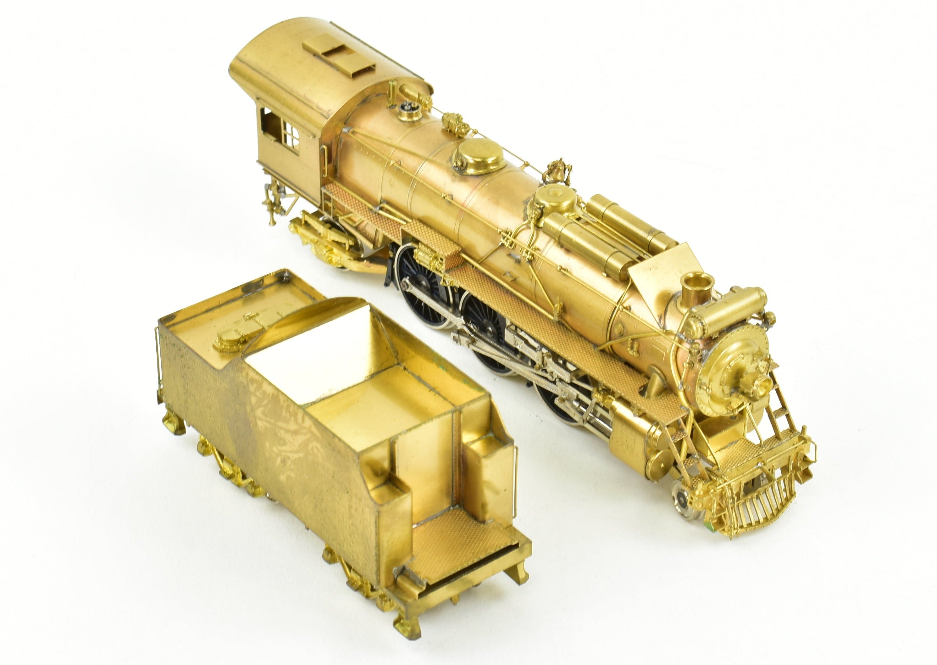 NJ Custom Brass HO Scale 4-6-2 Pacific Locomotive - New Haven I-4 Model