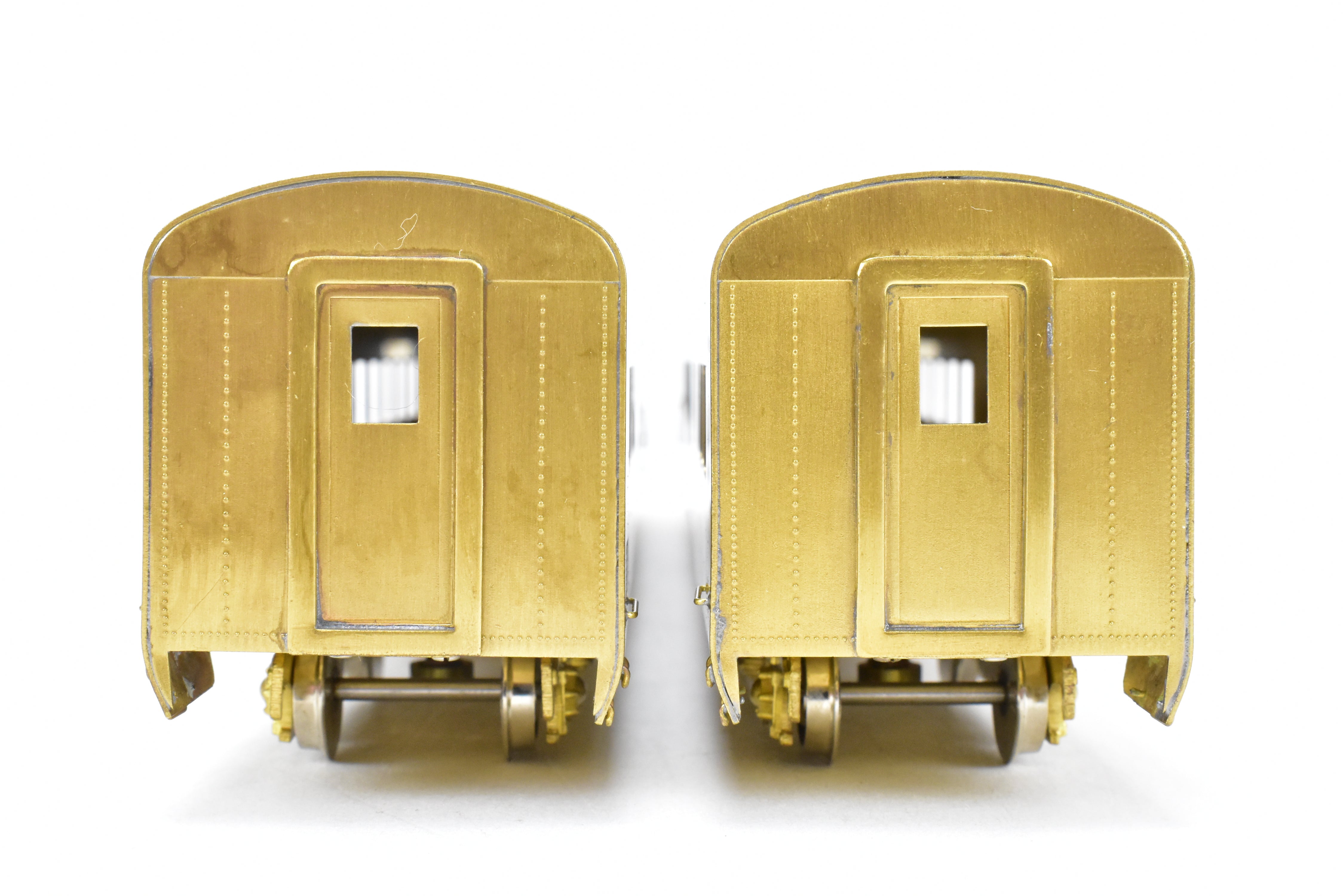 HO Scale Brass Nickel Plate Products (NPP) Chicago & Northwestern 2 - Car Baggage and Parlor Model Set