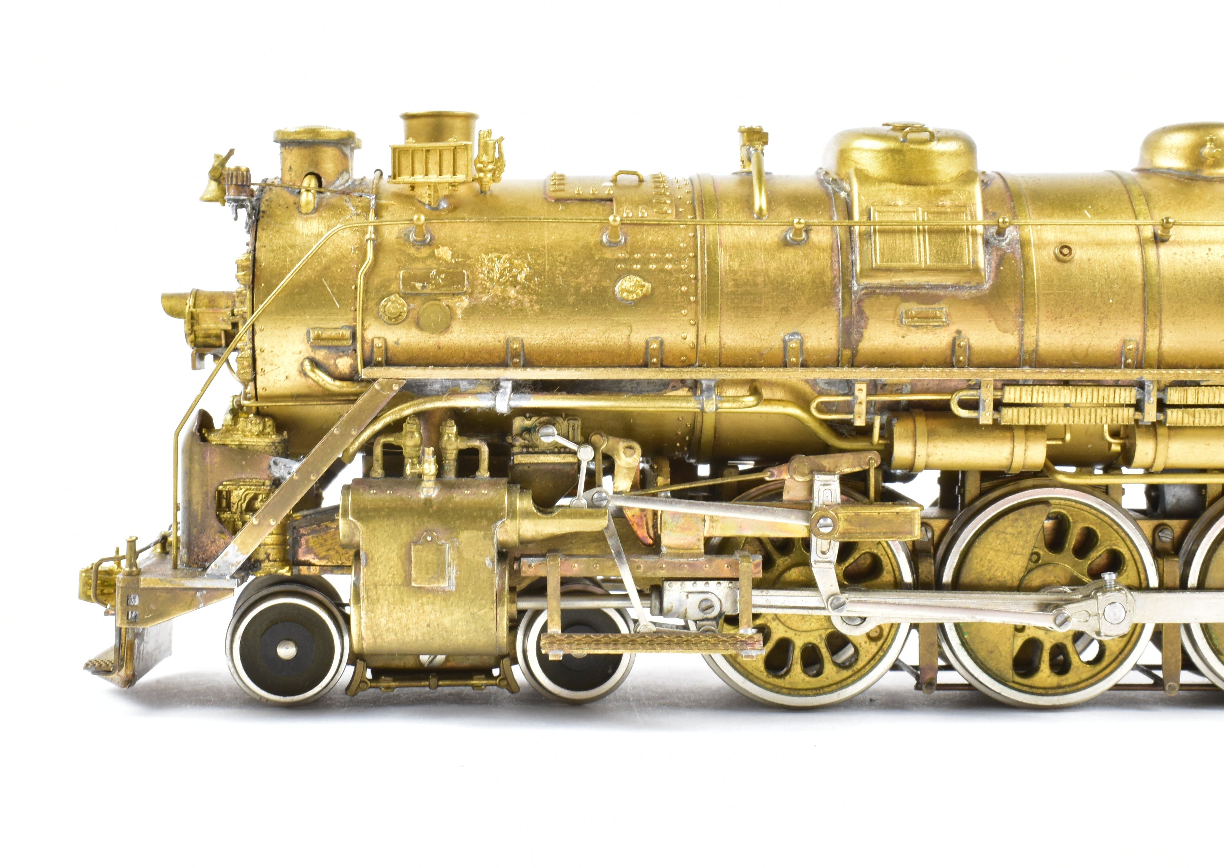 High - Quality HO Scale Brass Pacific Fast Mail Model - Toby's Denver & Rio Grande Western 4 - 8 - 4 Class M - 68 Steam Locomotive in ReBoxx Packaging