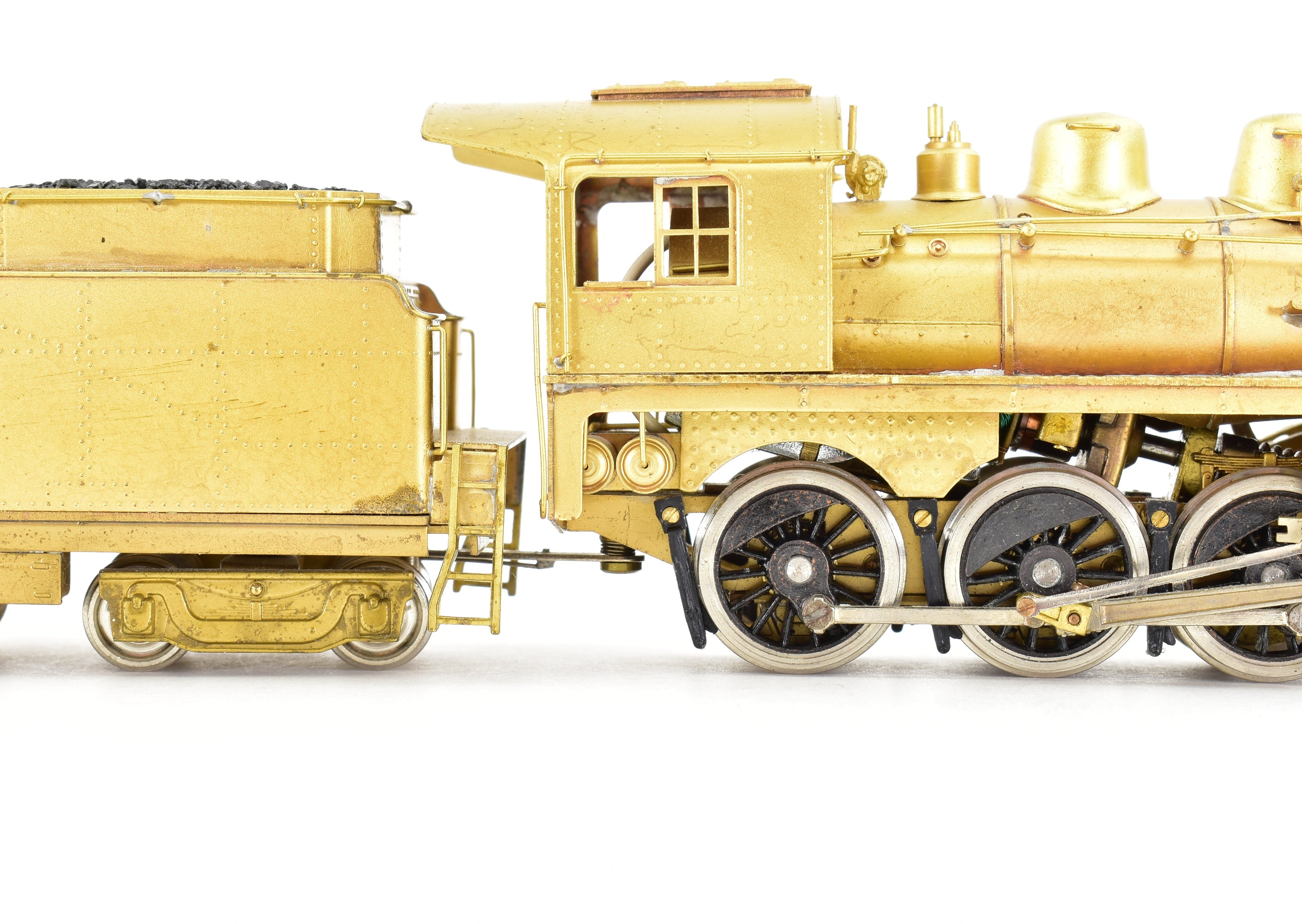 HO Scale Brass Model Train - Canadian Pacific Railway D4G 4-6-0 Pacific Pike CPR Replica
