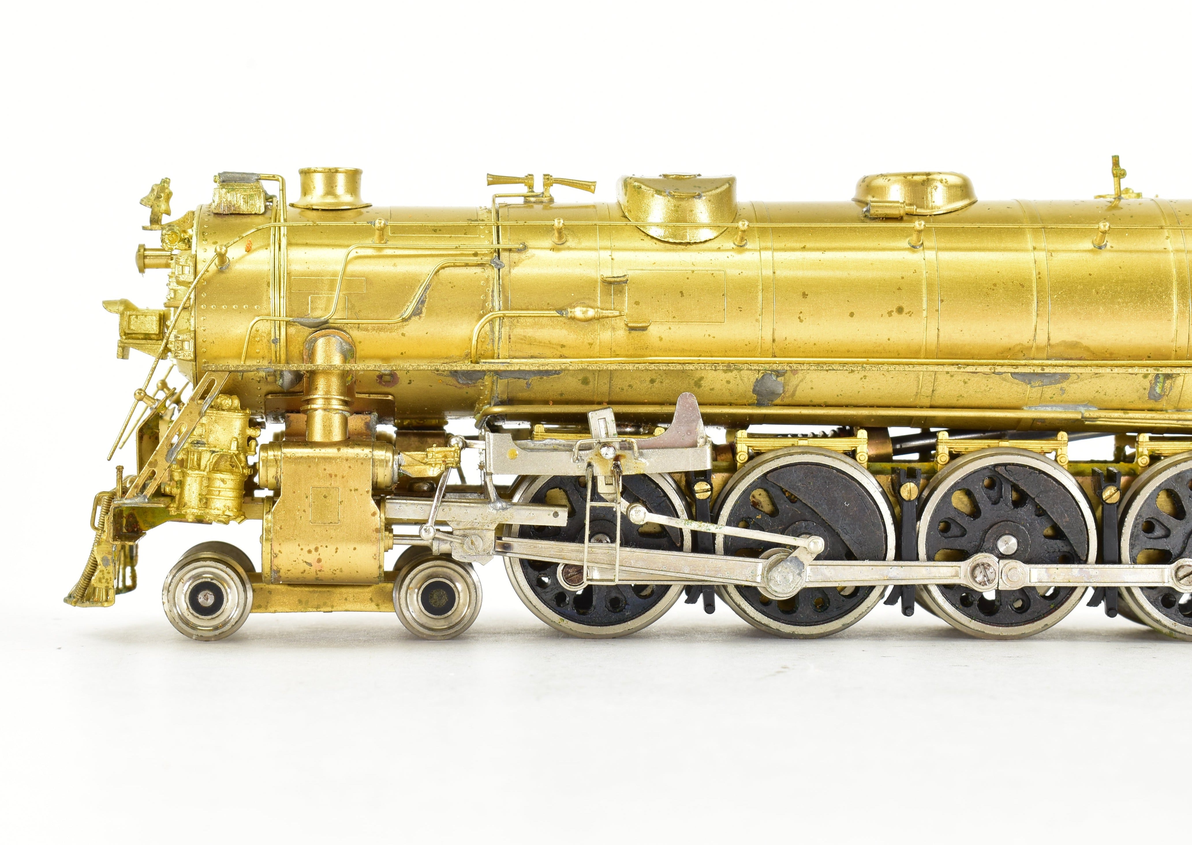 HO Brass Nickel - Plated DL&W Lackawanna Class Q - 4 4 - 8 - 4 Modern Pocono Model