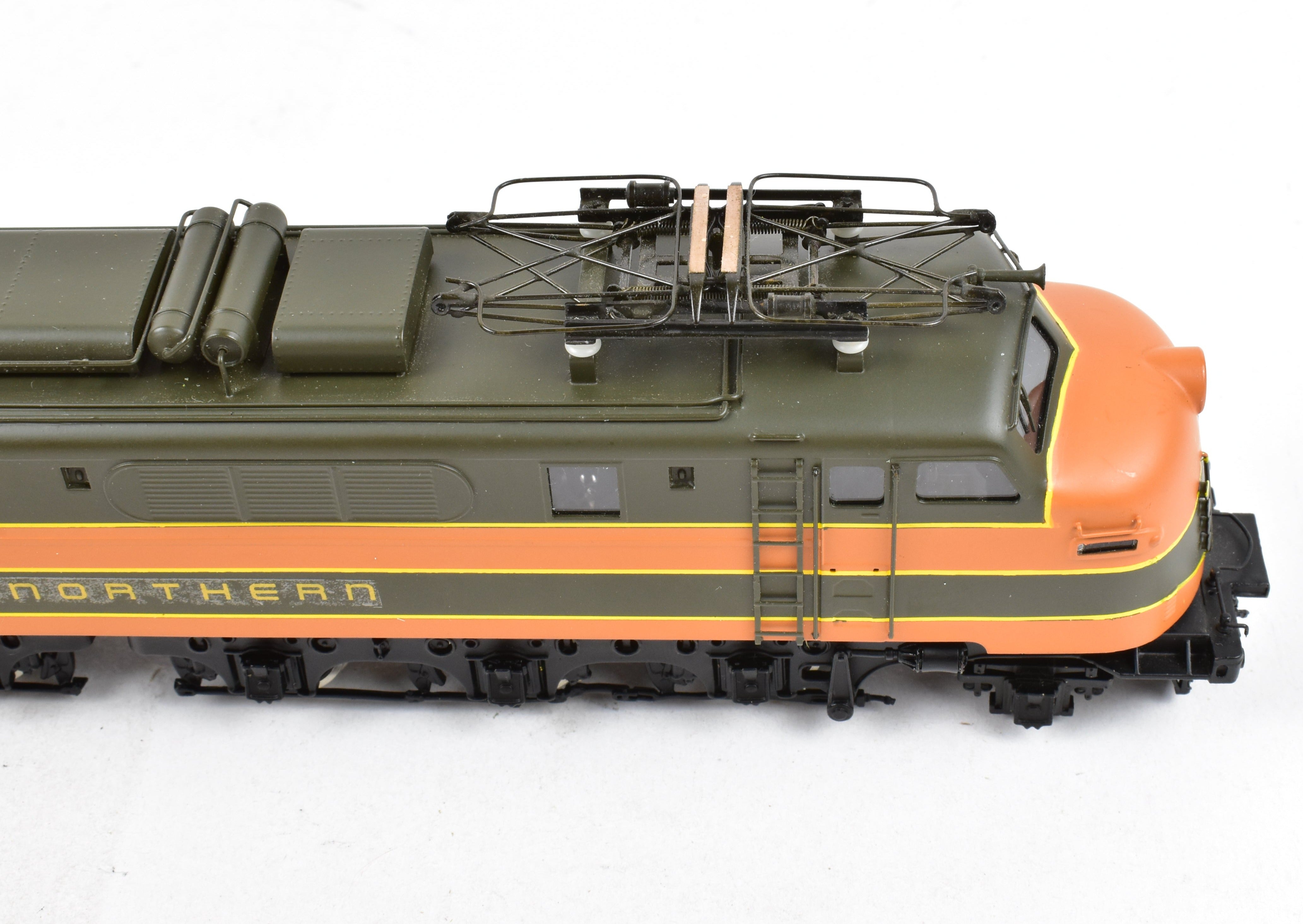 HO Scale Custom Brass Great Northern Class Y - 1 FT Electric Locomotive, Factory - Painted and Professionally Crafted by Kumata in Japan