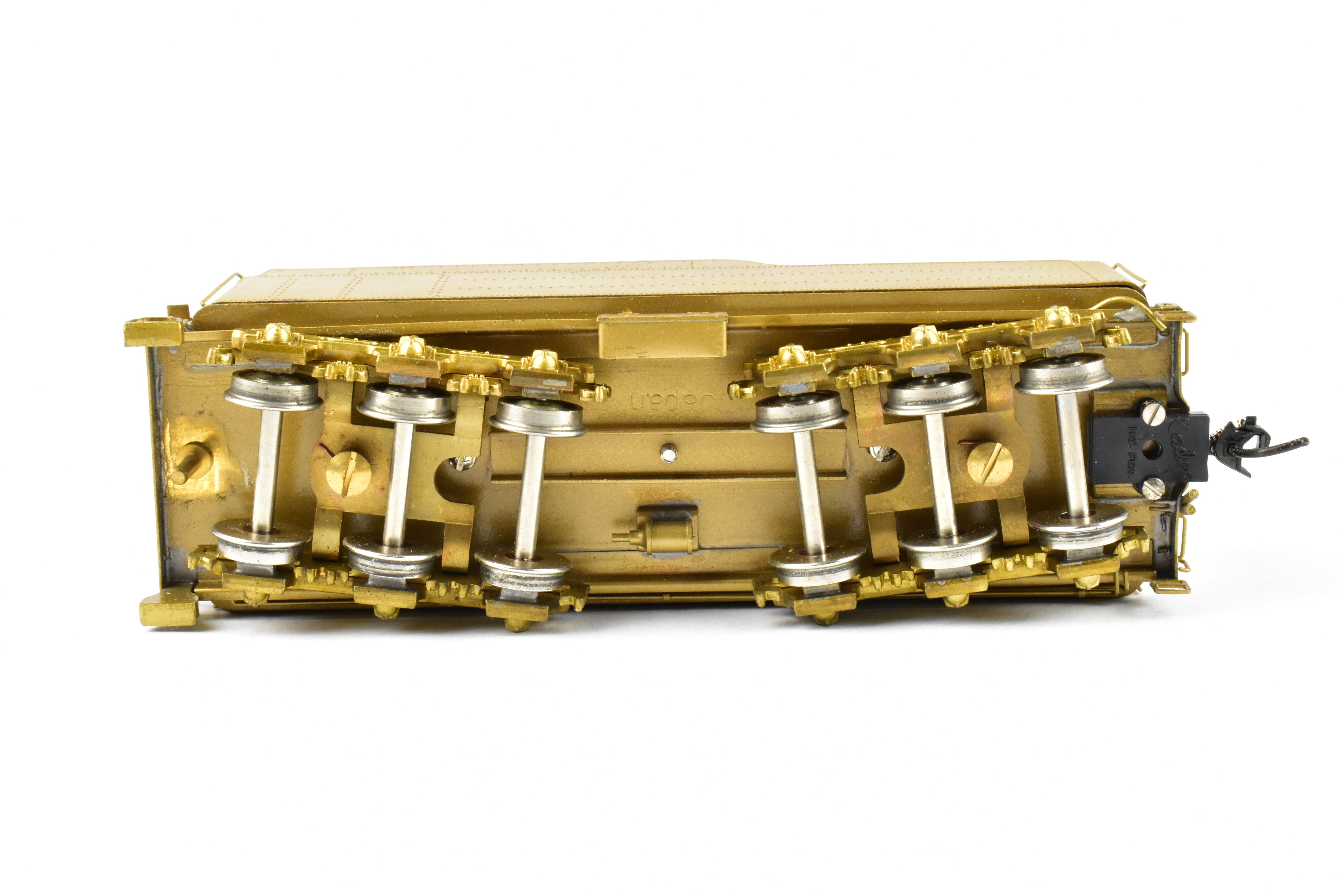 HO Scale Brass Toby PFM Frisco 4-8-2 Mountain Locomotive with Plated Cylinders