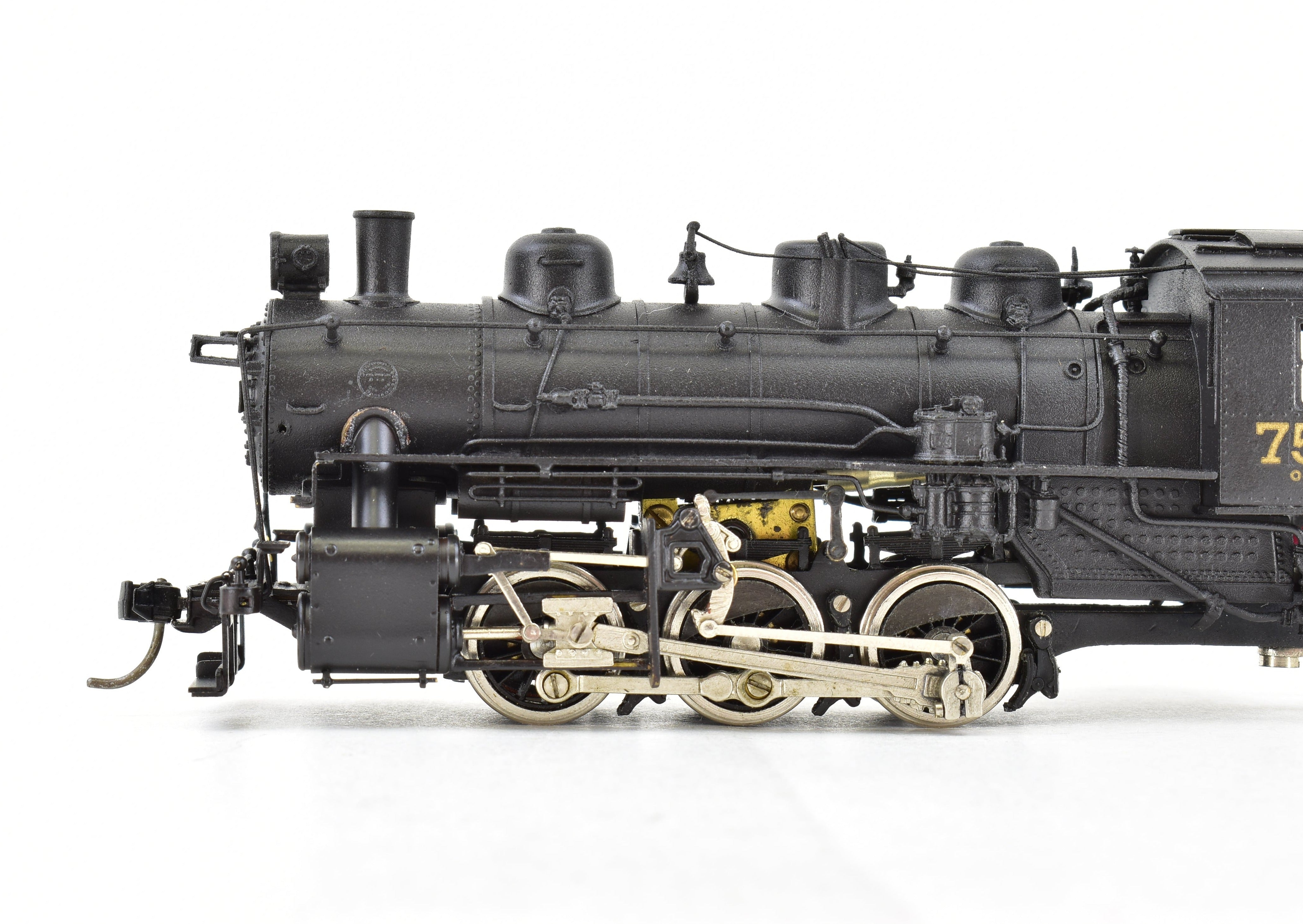 HO Scale Brass Model Train - NorthWest Short Line USRA 0-6-0 Custom Painted and Detailed to Resemble Grand Truck Western