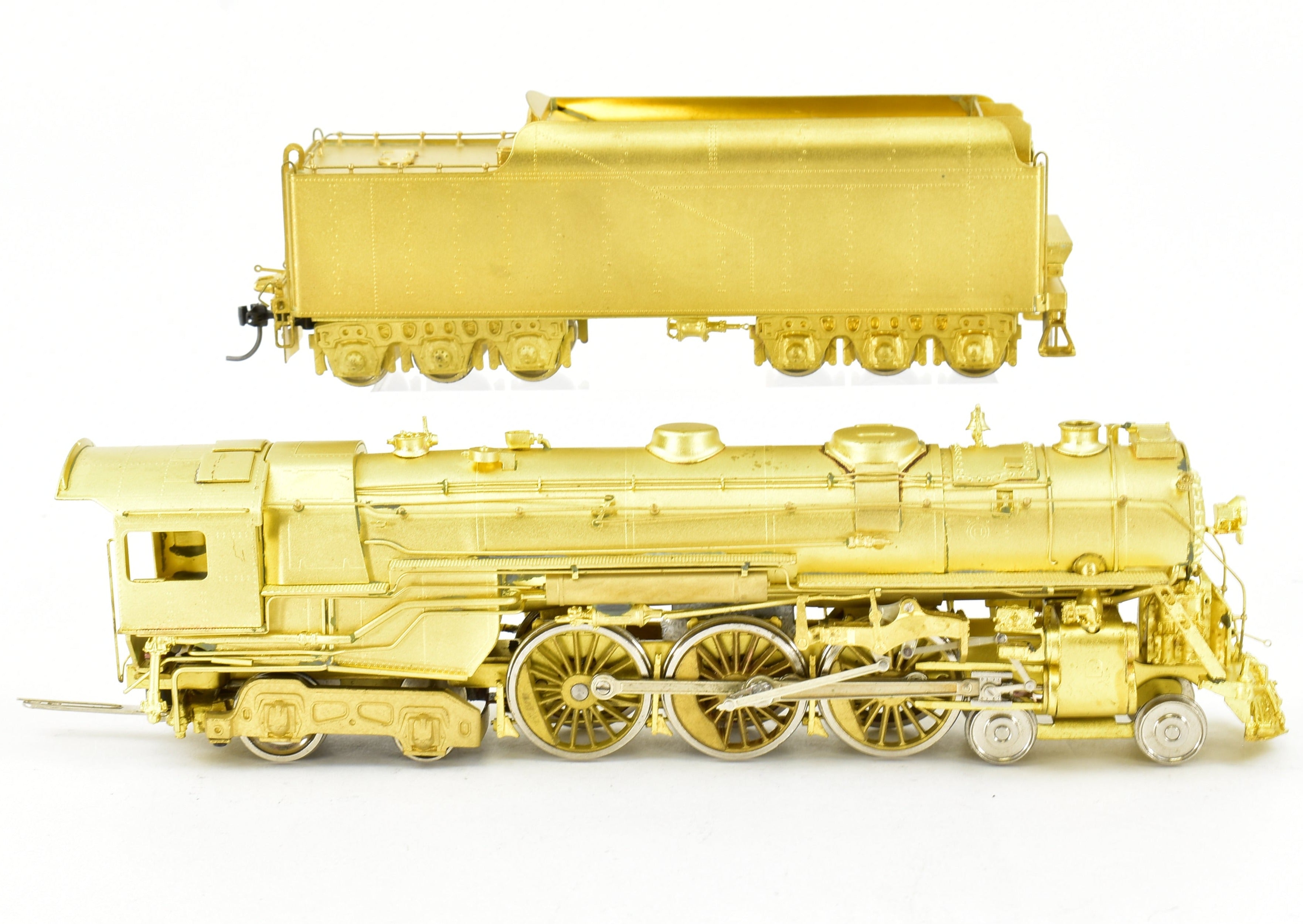 HO Scale Brass Model Train - Sunset Models NYC New York Central J - 1e 4 - 6 - 4 Hudson Steam Locomotive No. 5404