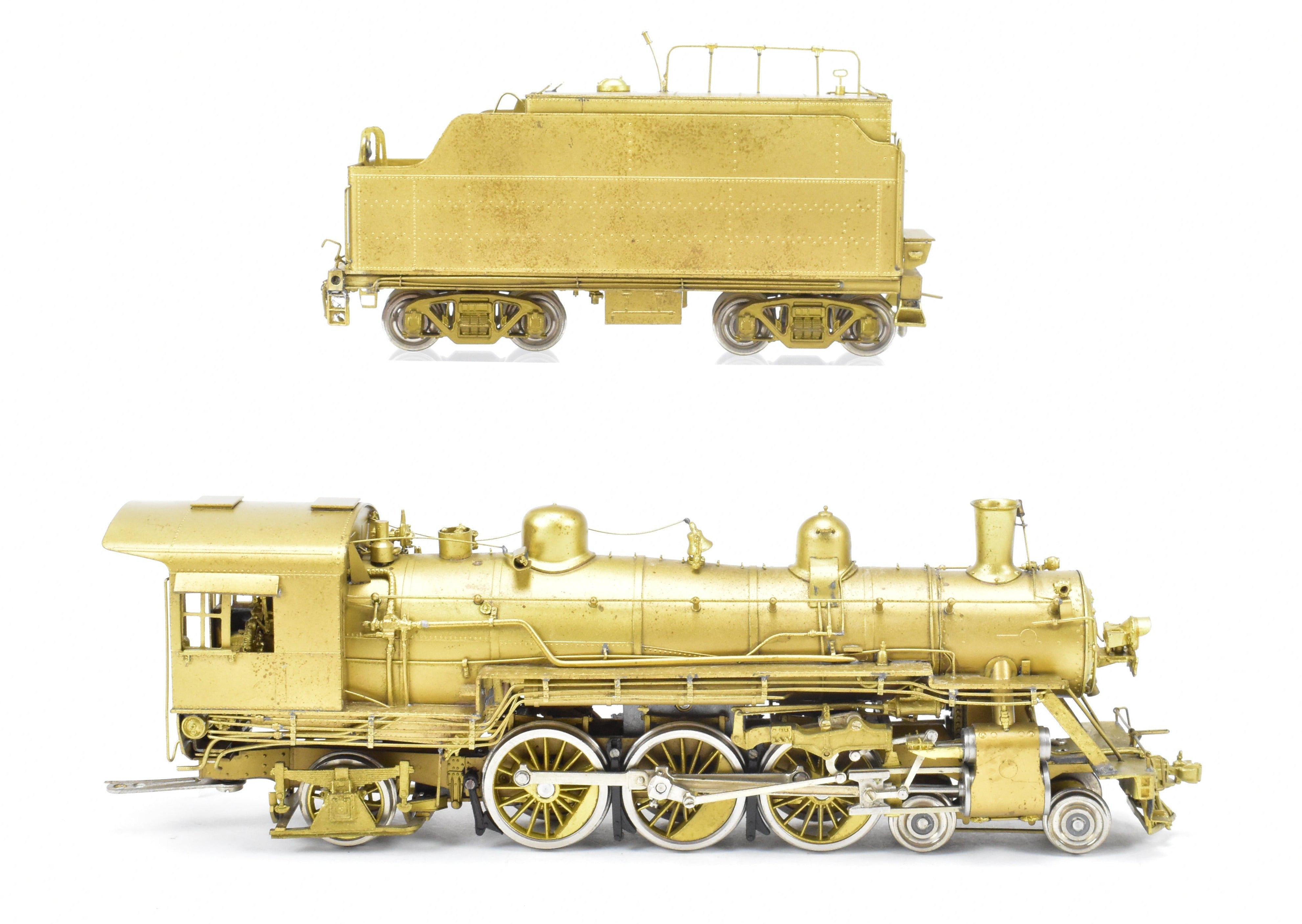 HO Scale Brass Sunset Models Frisco #1015 - 1039 Class 4 - 6 - 2 Unstreamlined Train Model