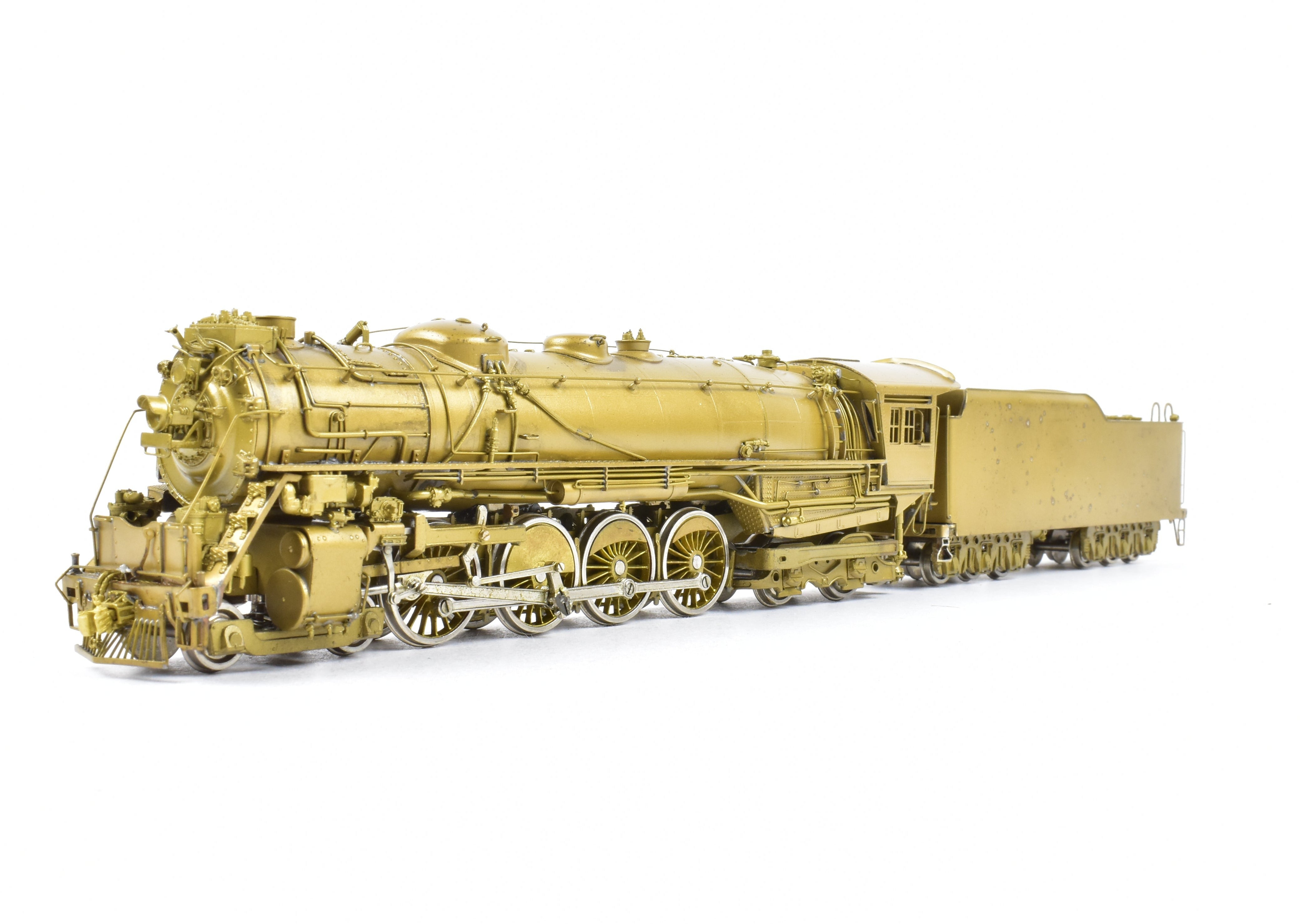HO Scale Brass Model Train - Chicago & North Western Class H-1 4-8-4, Customized by NJ Custom Brass