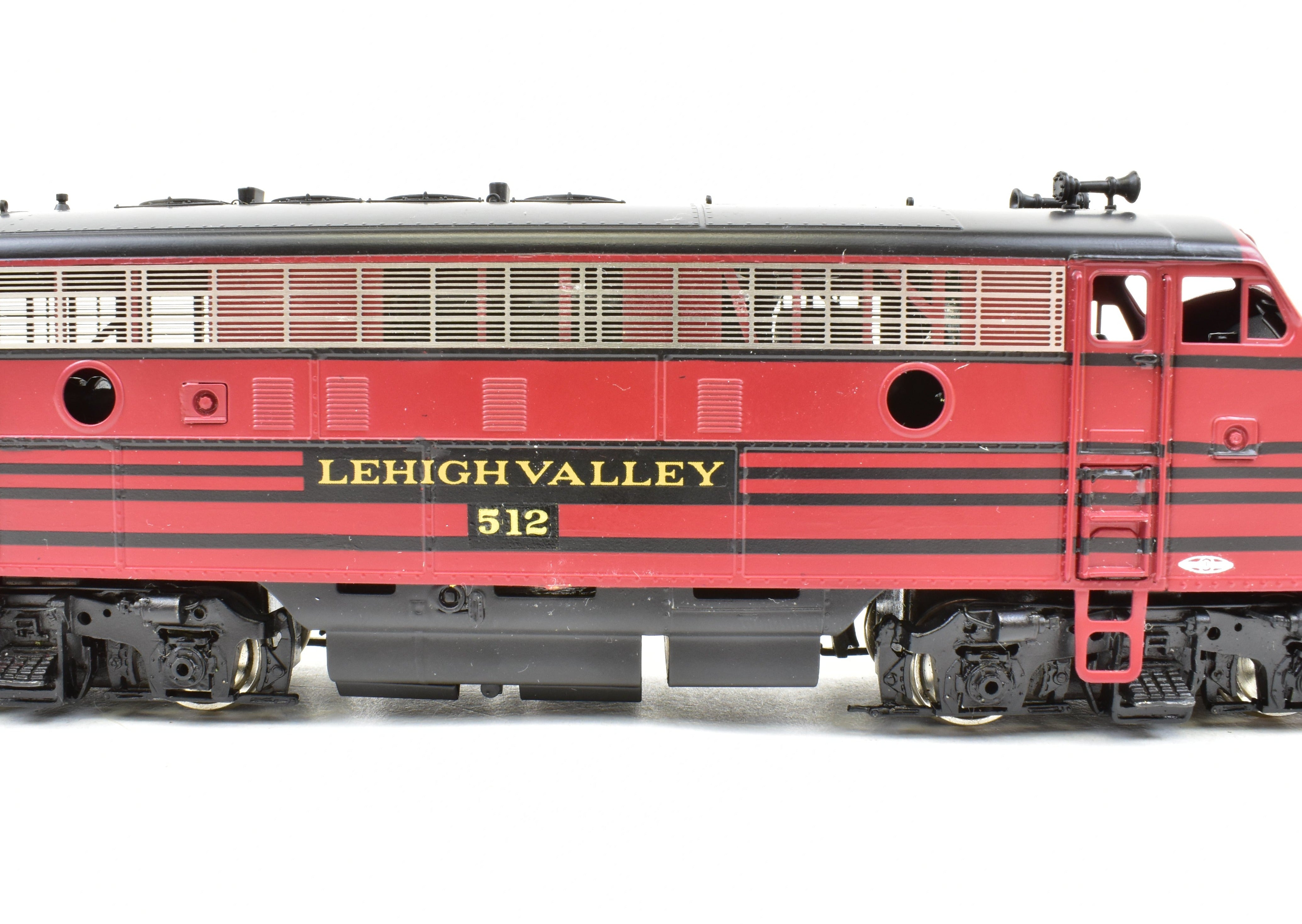 HO Scale Brass Oriental Limited Lehigh Valley EMD F3A Phase IV Factory-Painted Locomotive #512