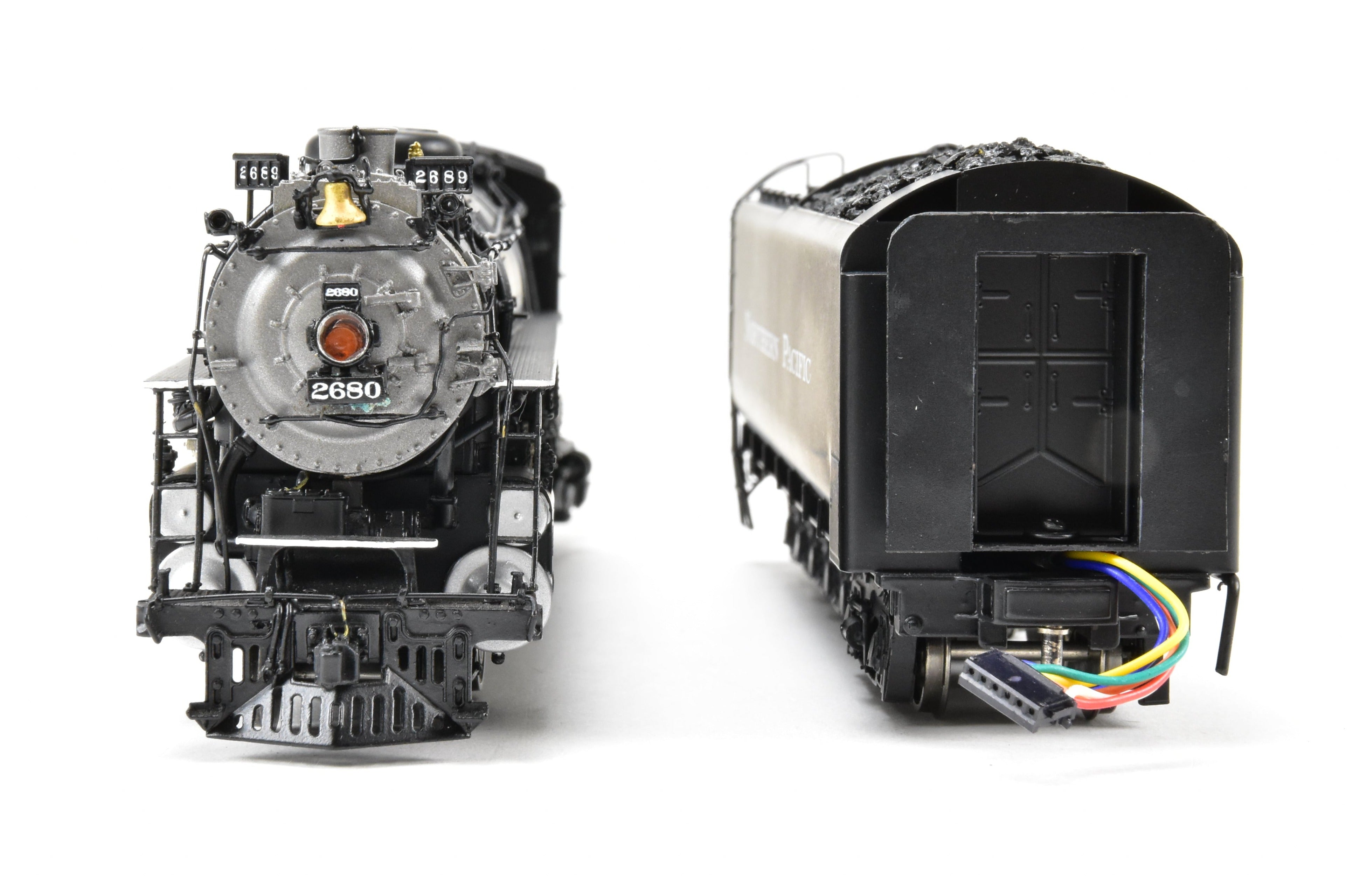 HO Scale Brass Northern Pacific A-5 4-8-4 FP #2689 Black Model with QSI DCC & Sound