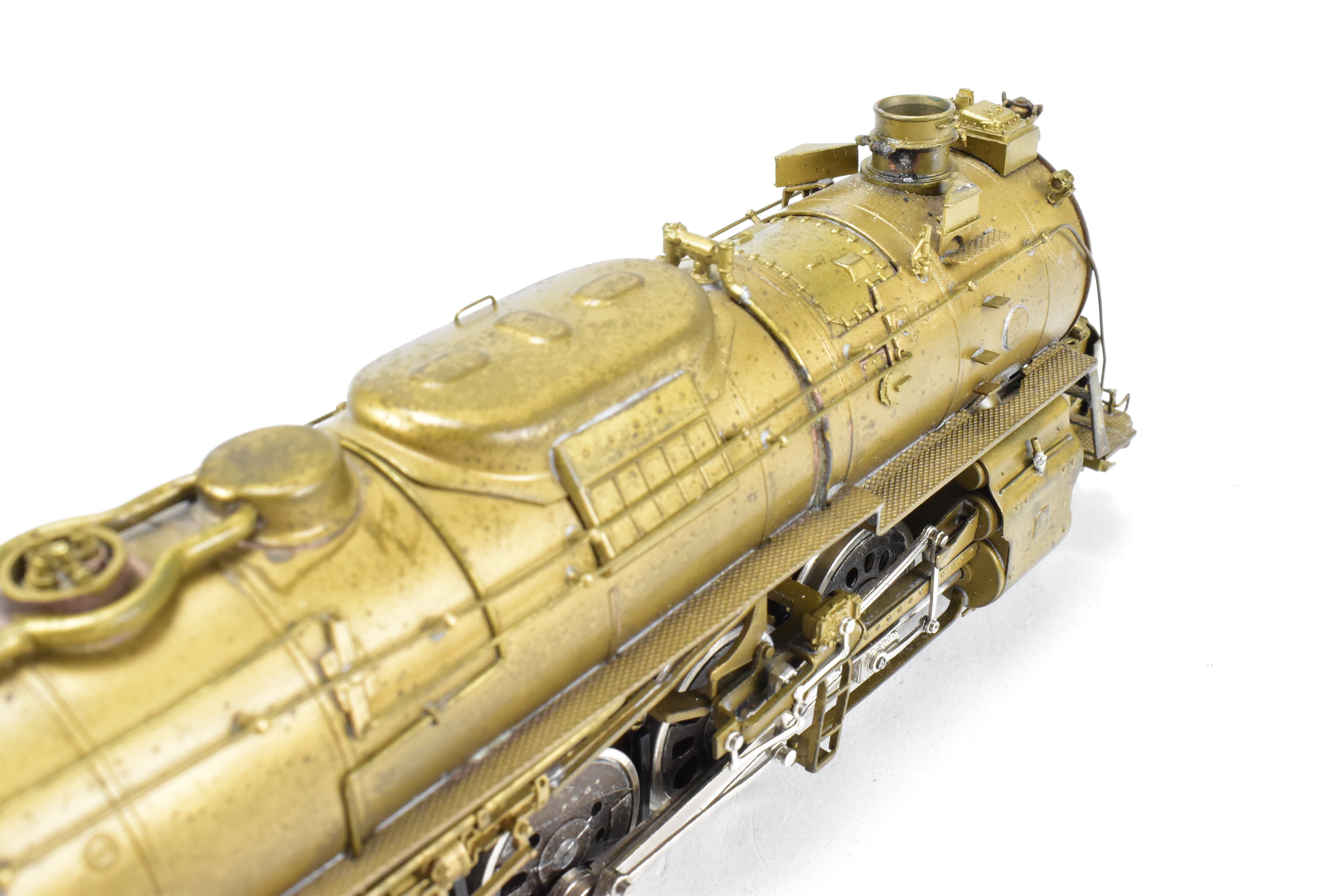 HO Scale Brass PFM - United ATSF - Santa Fe 2-10-4 Locomotive with Can Motor and Gearbox Conversion