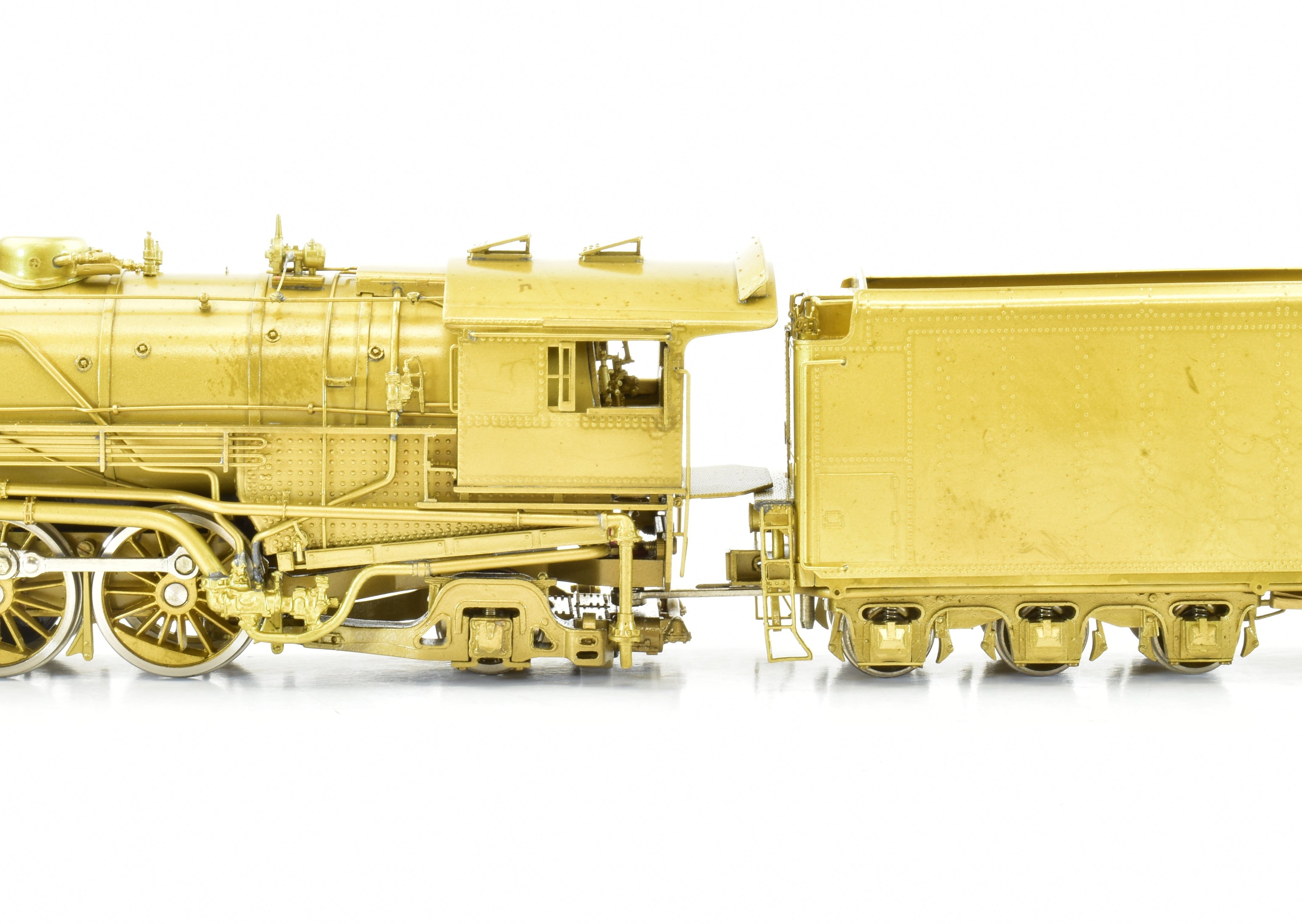 Rare HO Brass SKI Soo Line N - 20 Class 4 - 8 - 2 Mountain Pacific Fast Mail Model