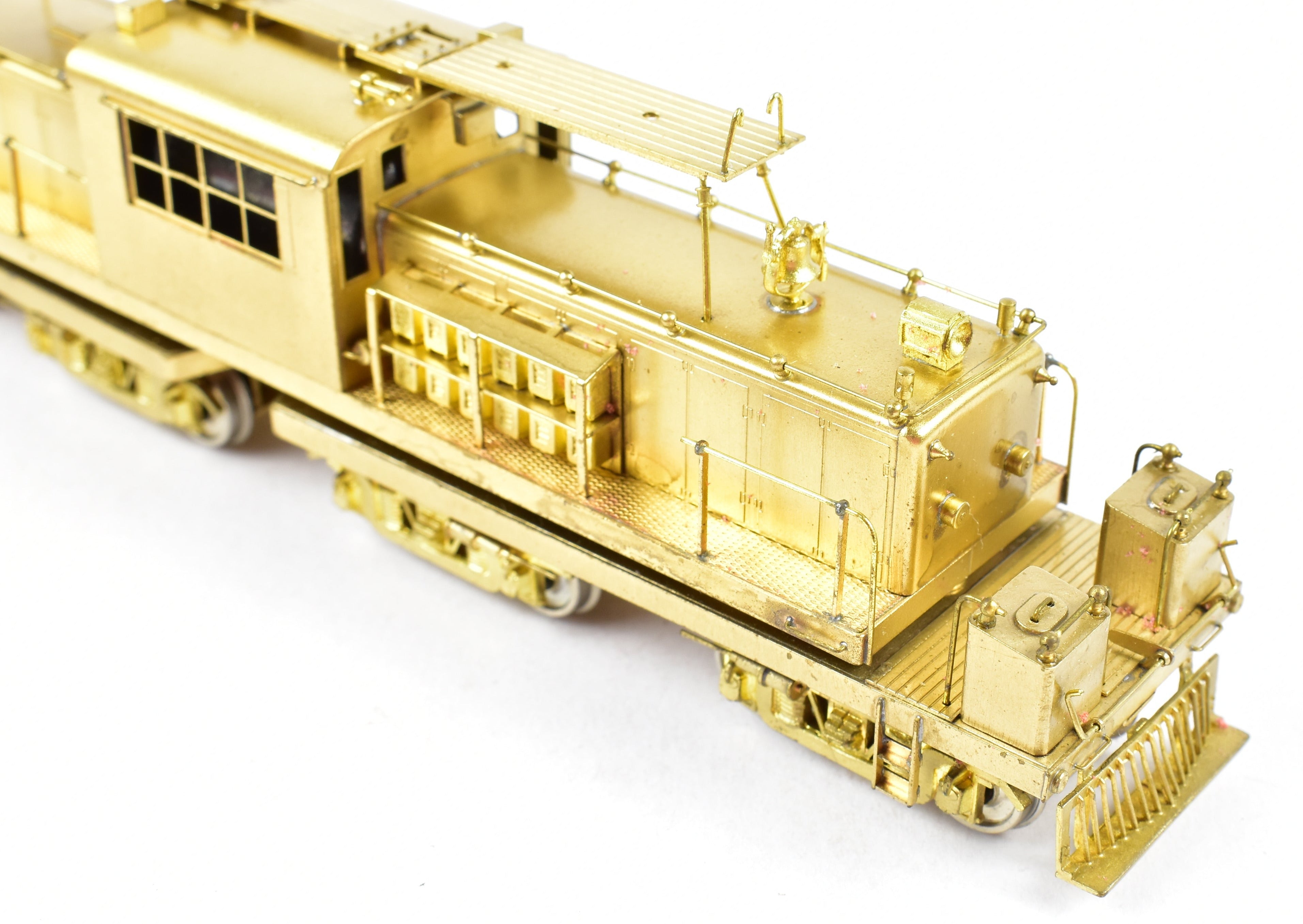 High - Quality HO Scale Brass Electric Freight Motor Model #459 by Milwaukee Car Works CNS&M - North Shore Line