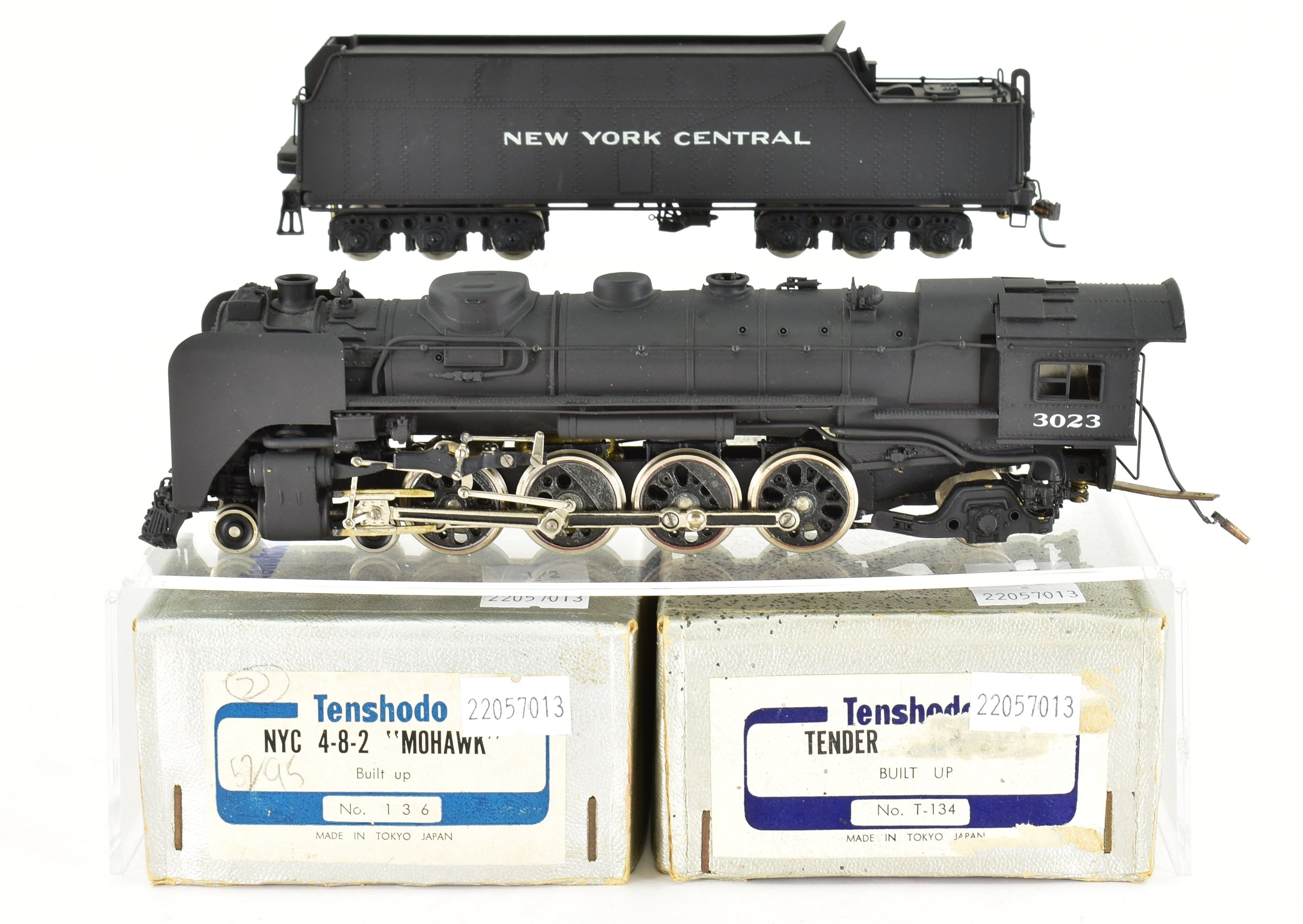 HO Brass PFM - Tenshodo NYC - Factory Painted New York Central 4-8-4 L-3a Mohawk