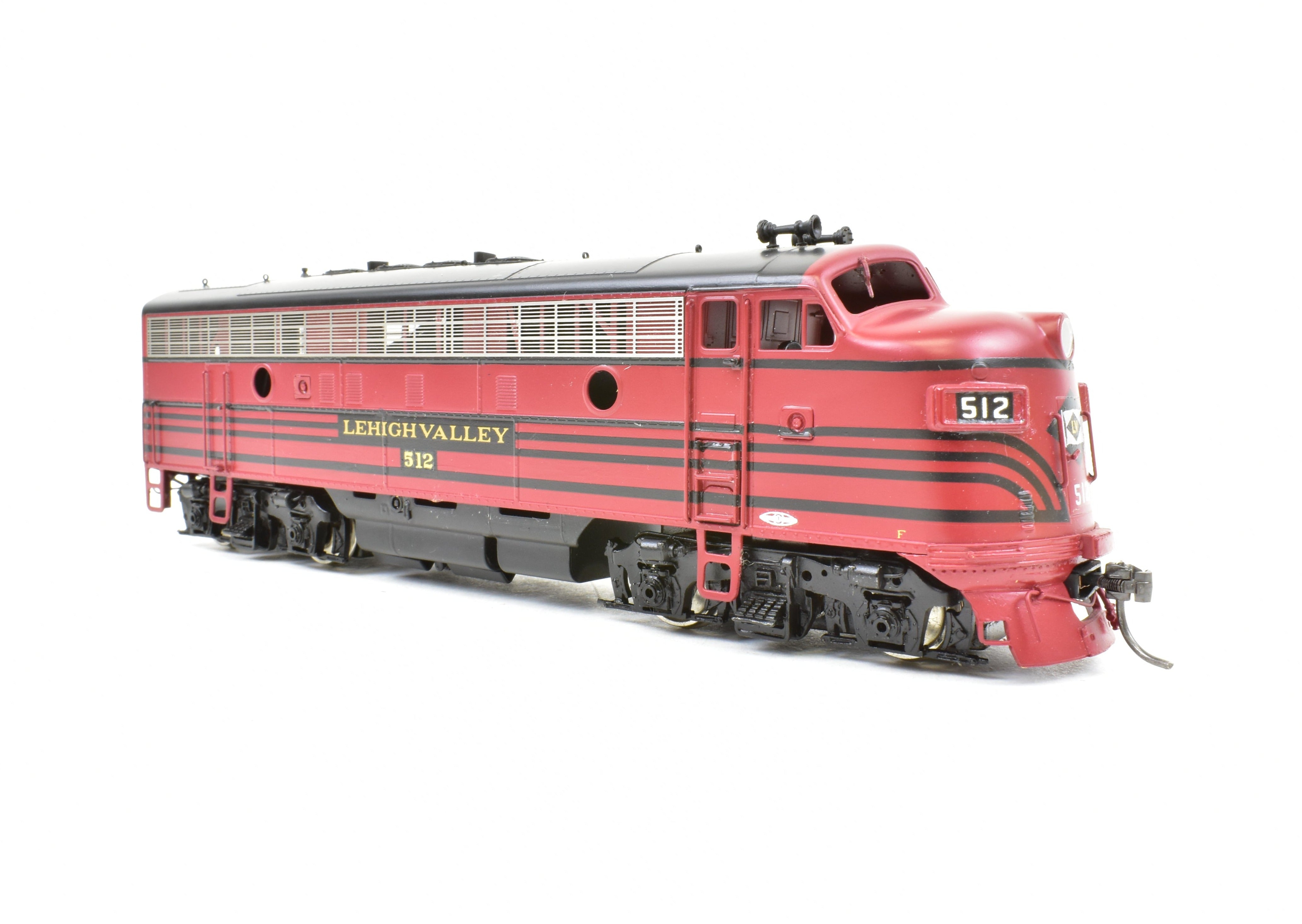 HO Scale Brass Oriental Limited Lehigh Valley EMD F3A Phase IV Factory-Painted Locomotive #512