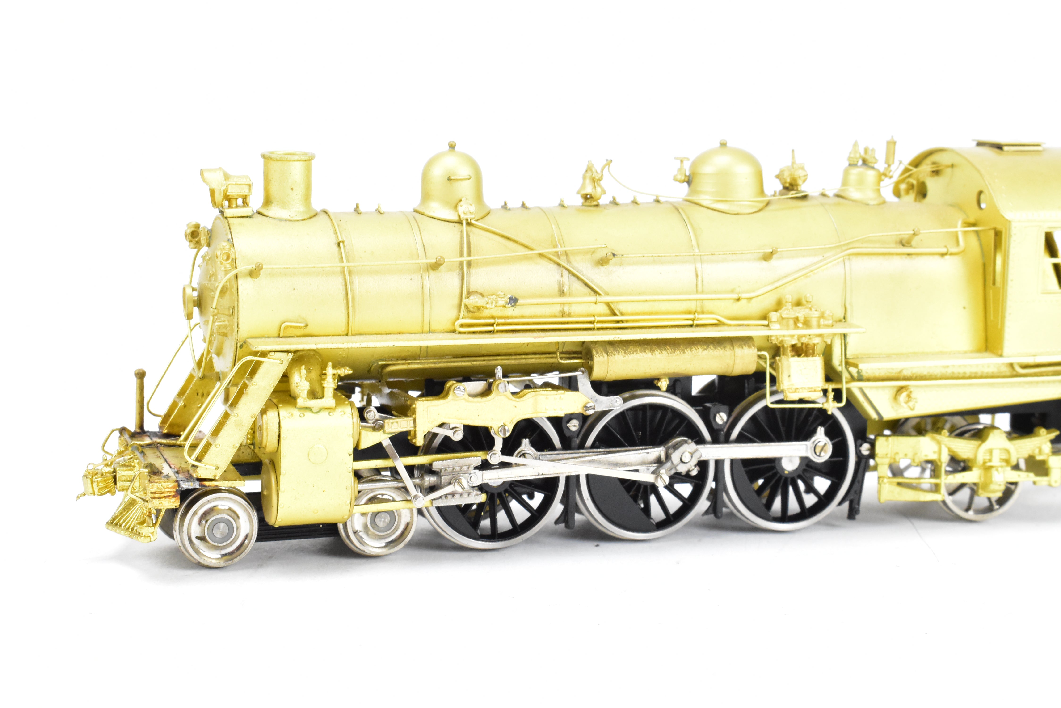 HO Scale Brass Erie Railroad K-1 4-6-2 Nickel-Plated Model - As Is