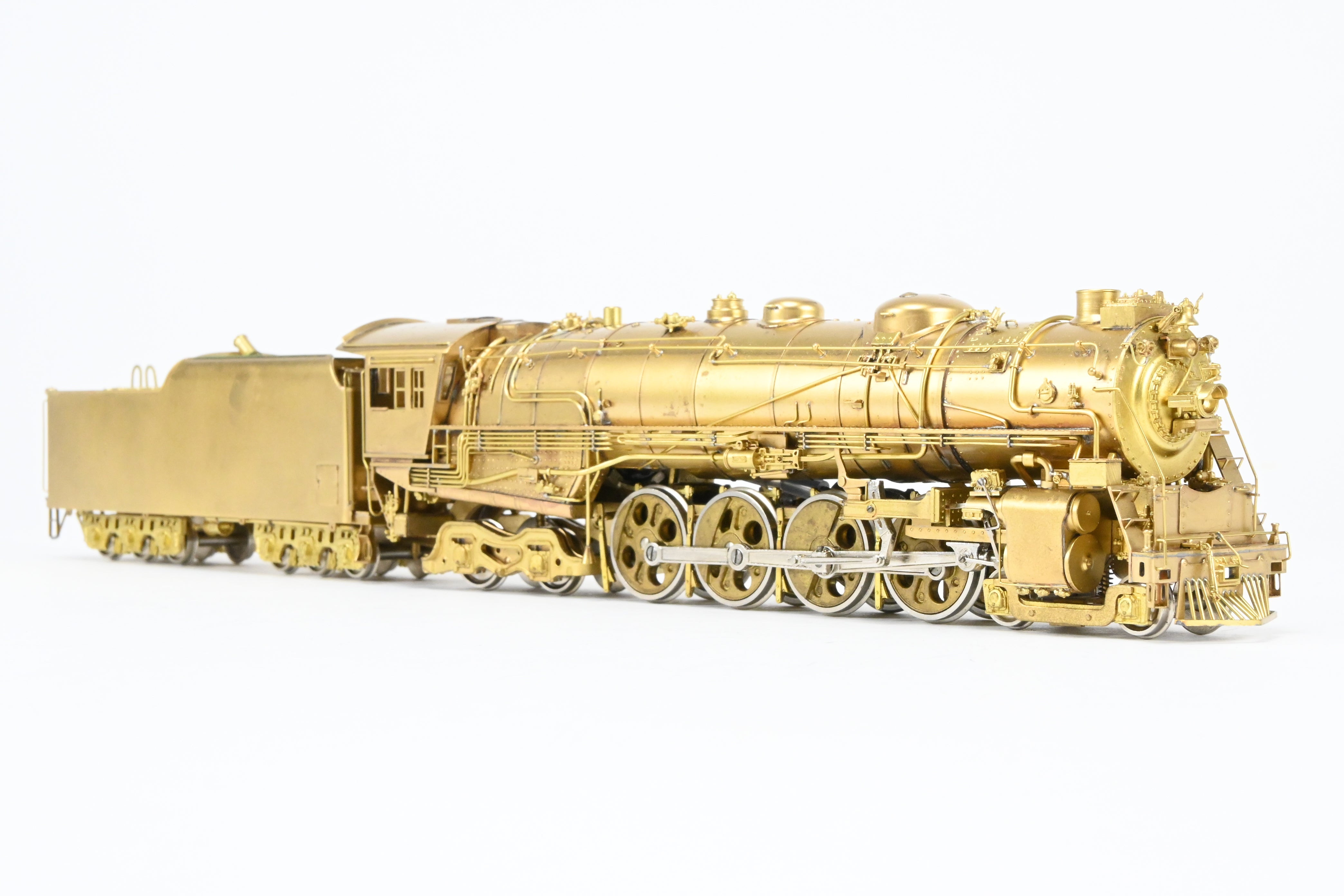 HO Scale Brass PFM Model Train - Fujiyama - Chicago & North Western Class H - 1 4 - 8 - 4 Steam Locomotive with ReBoxx Replacement Box