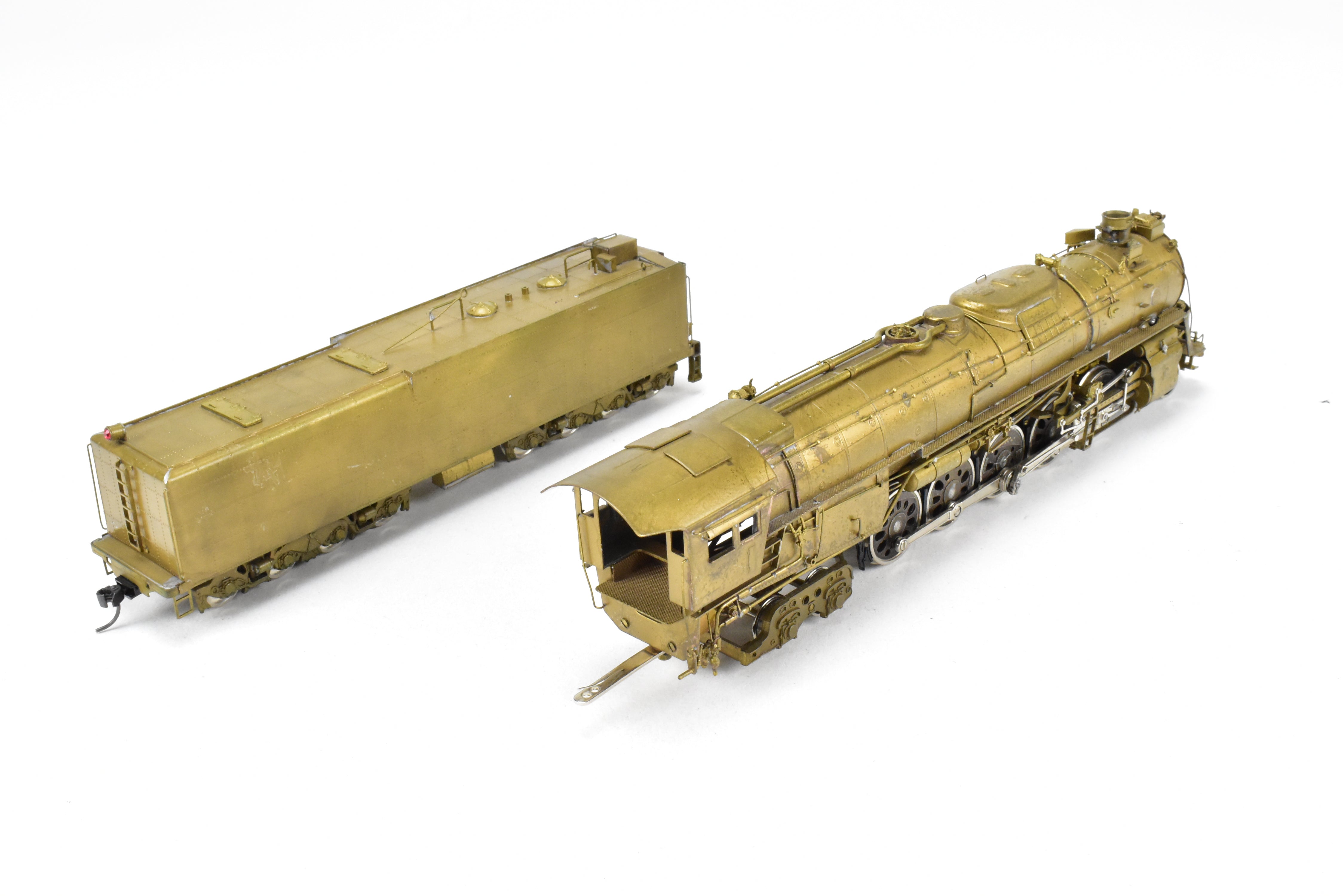 HO Scale Brass PFM - United ATSF - Santa Fe 2-10-4 Locomotive with Can Motor and Gearbox Conversion