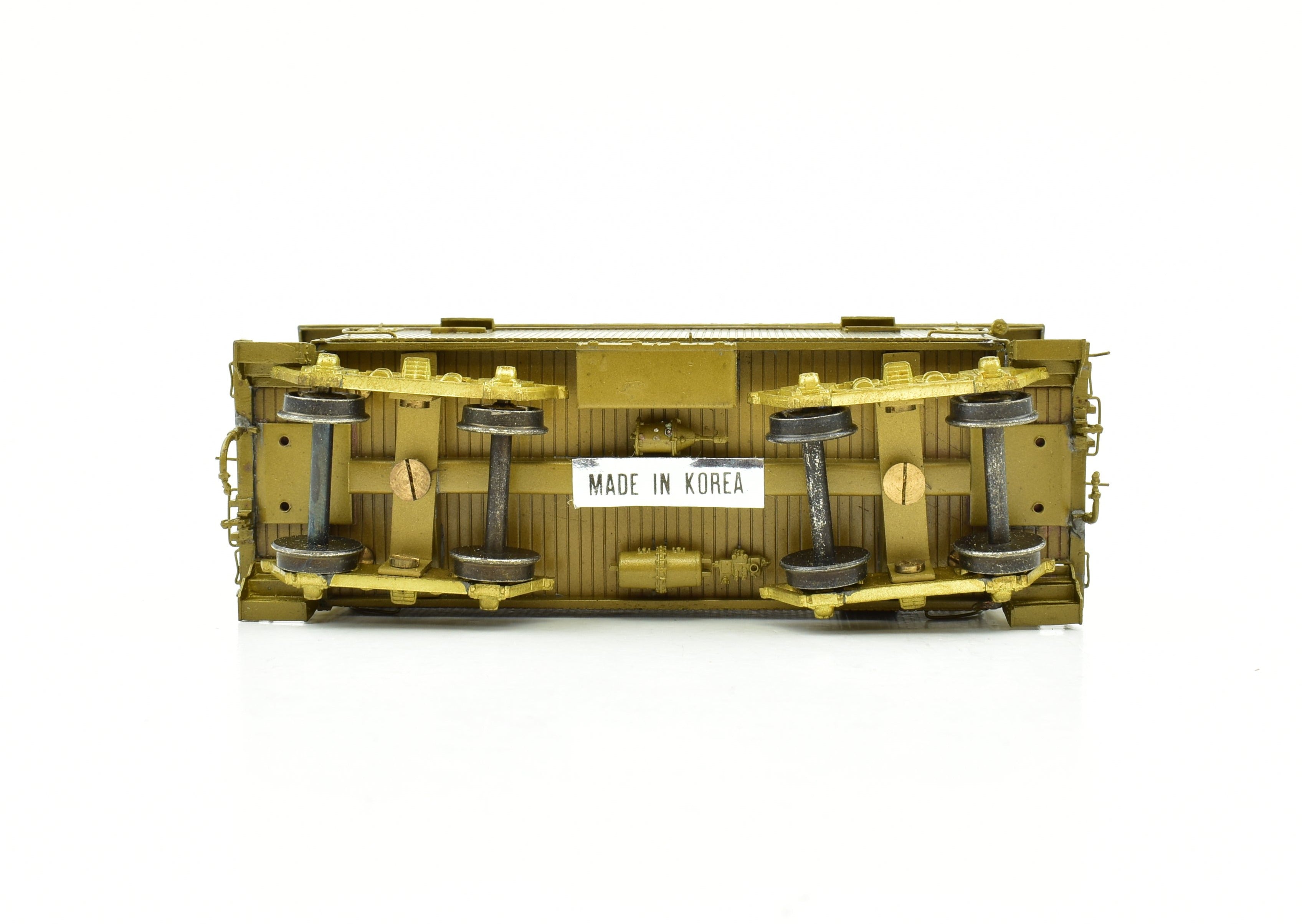 HO Scale Brass PFM SKI Boston & Maine Unpainted Wood Caboose with Spares