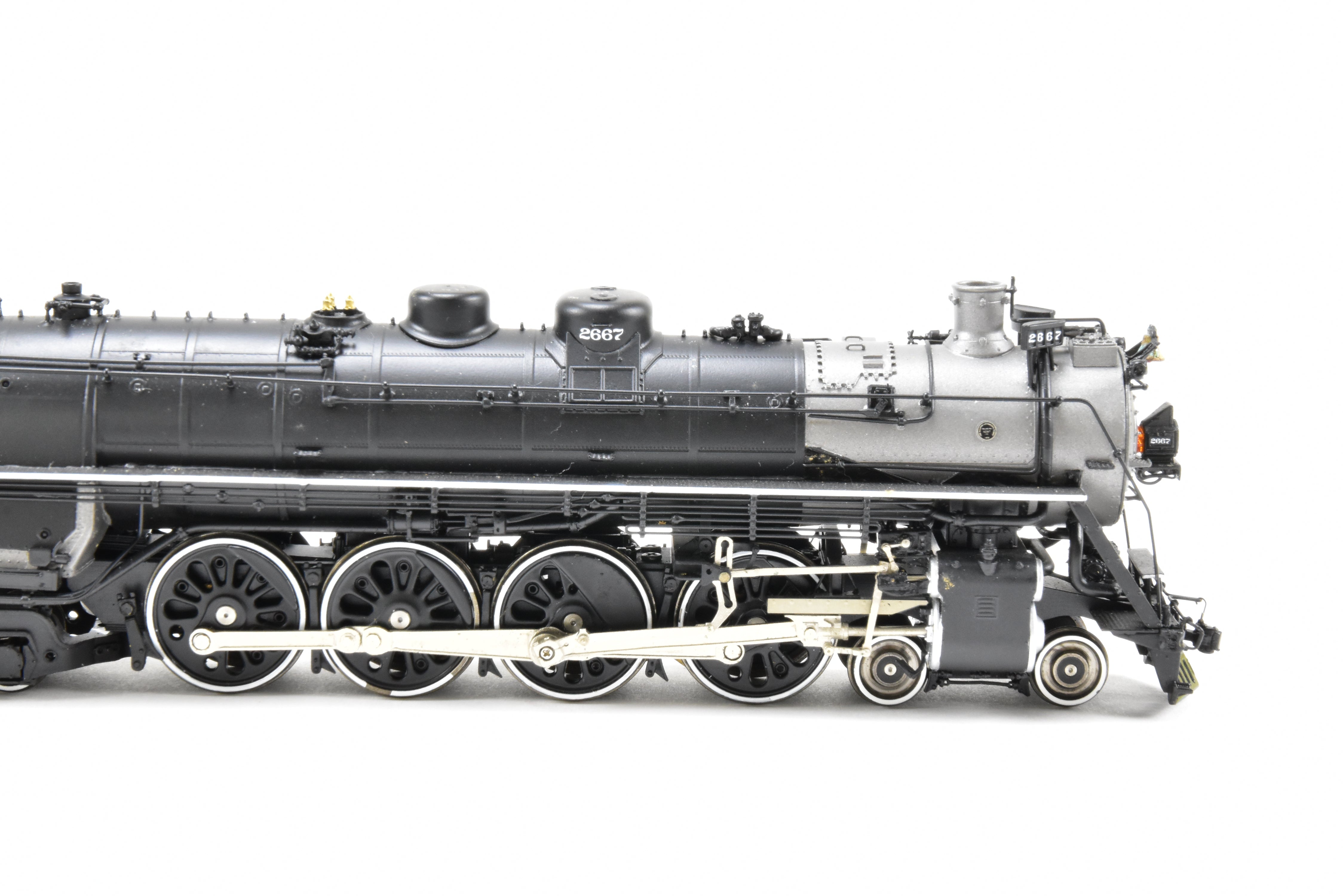 HO Scale Brass Sunset NP A-3 4-8-4 FP #2667 Model with QSI DCC & Sound