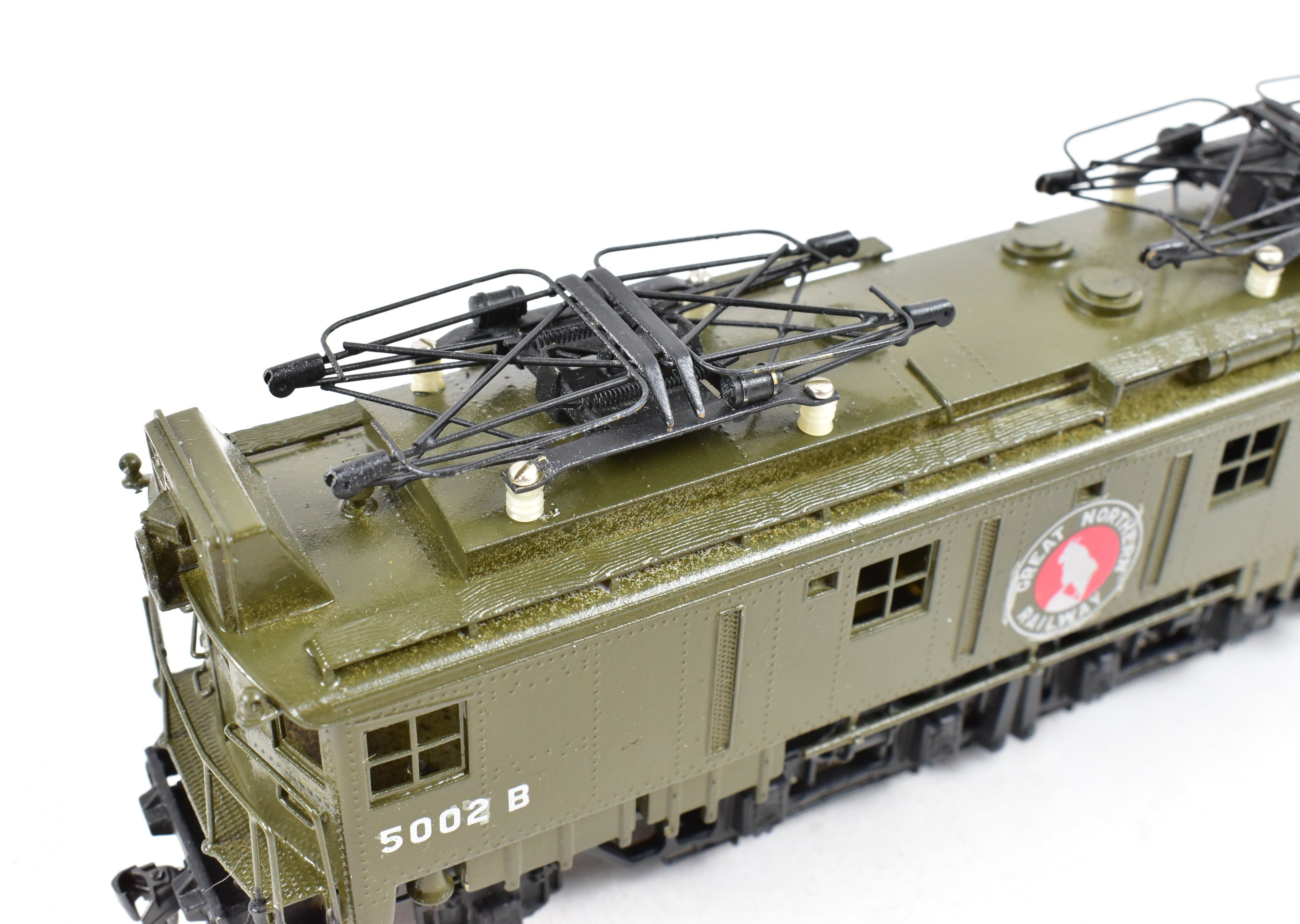 NPP Nickel Plate Great Northern Z-1 Unpowered Single Unit Electric Locomotive, Custom Painted