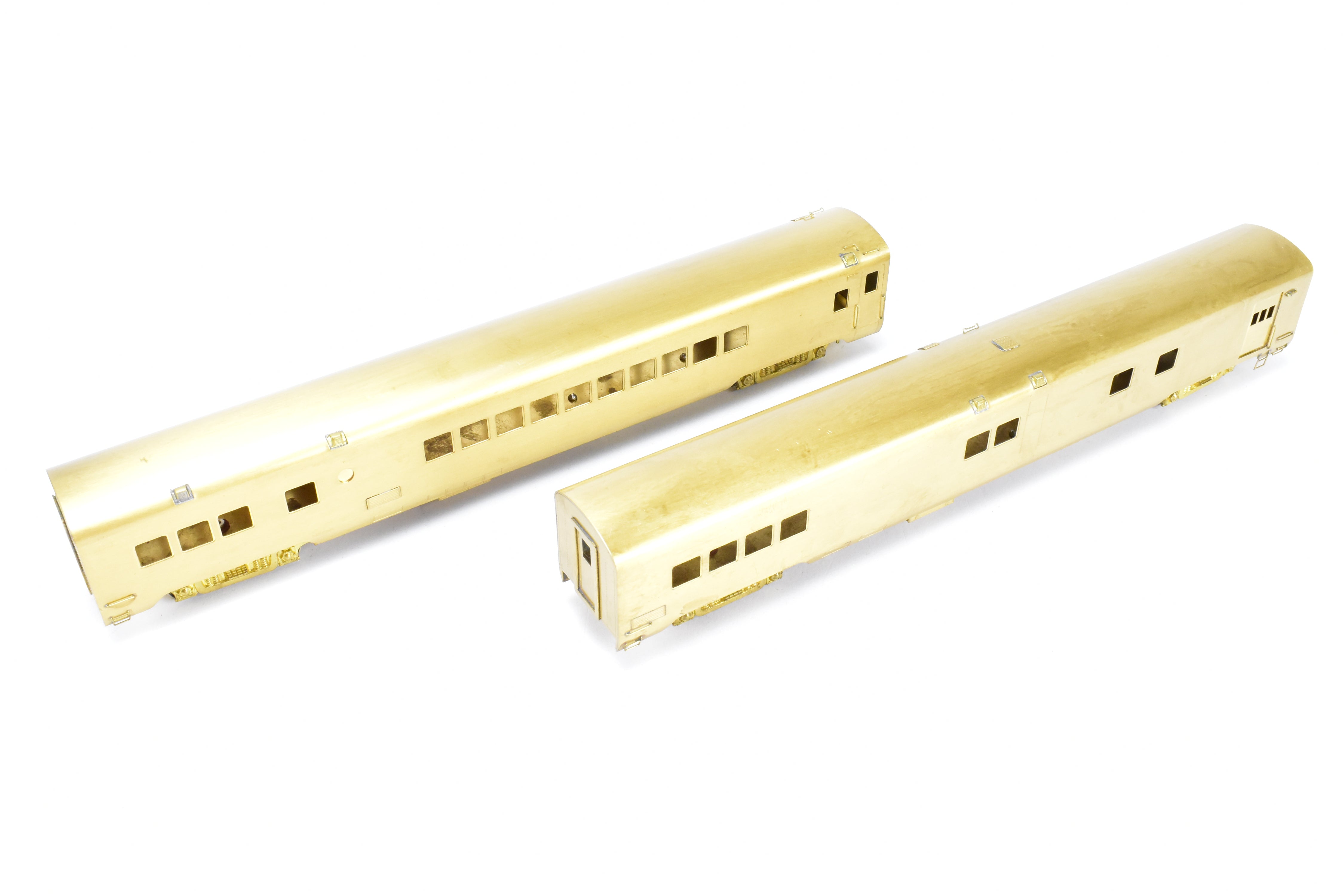 HO Scale Brass Nickel Plate Products (NPP) Chicago & Northwestern 2 - Car Baggage and Parlor Model Set