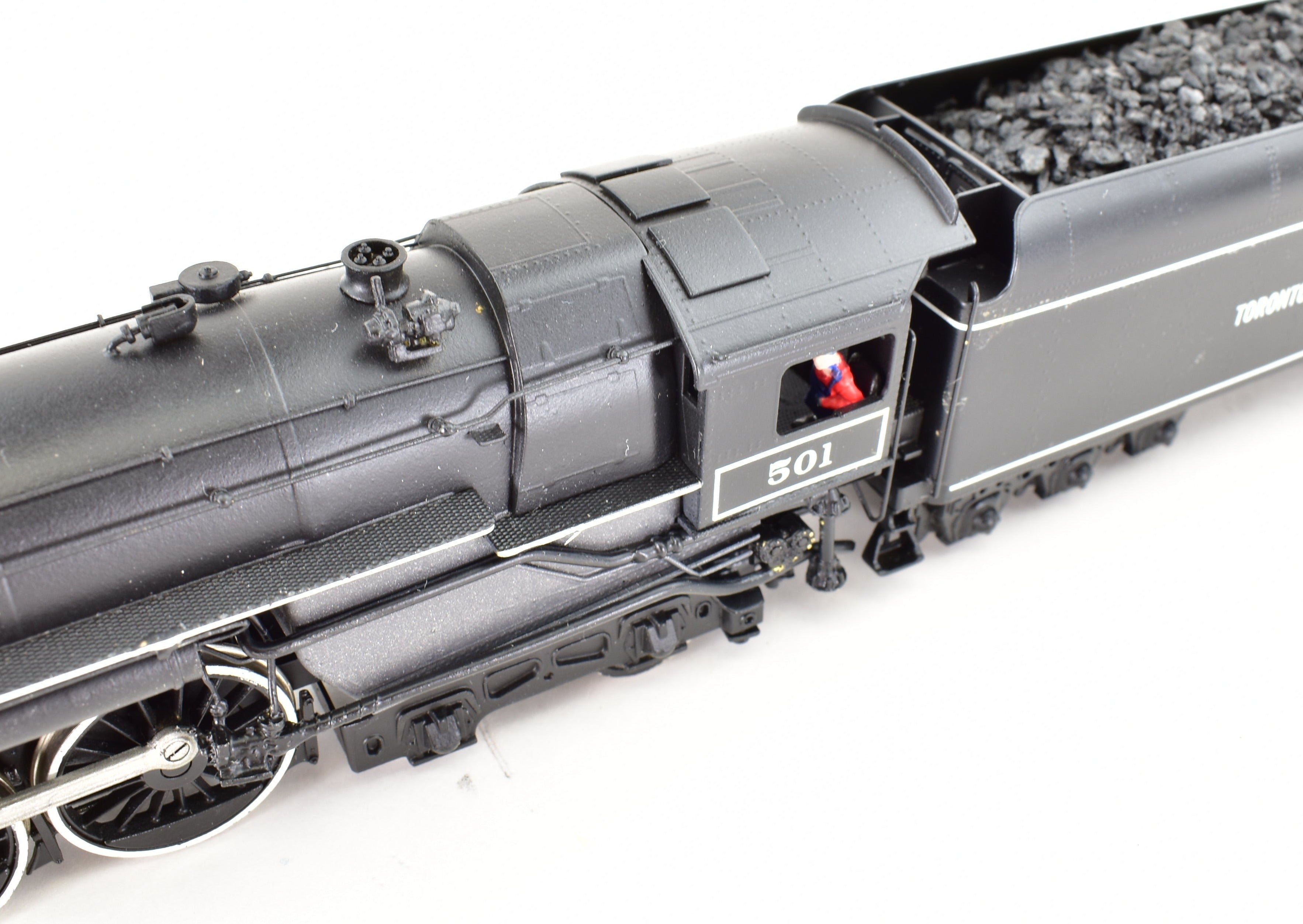 HO Scale Brass Sunset Models TH&B - Toronto Hamilton & Buffalo NYC J - 1e 4 - 6 - 4 Steam Locomotive Custom Painted Model